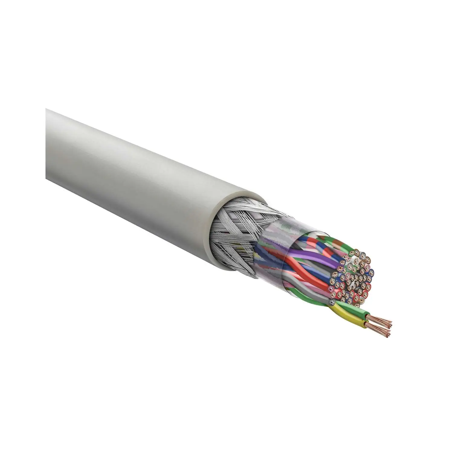 Produktfoto 1 von 21050 HELU KABEL LiYCY (TP) 25x2x0,25mm² Datenleitung geschirmt AD 16,1mm Betriebsspitzenspannung 500V