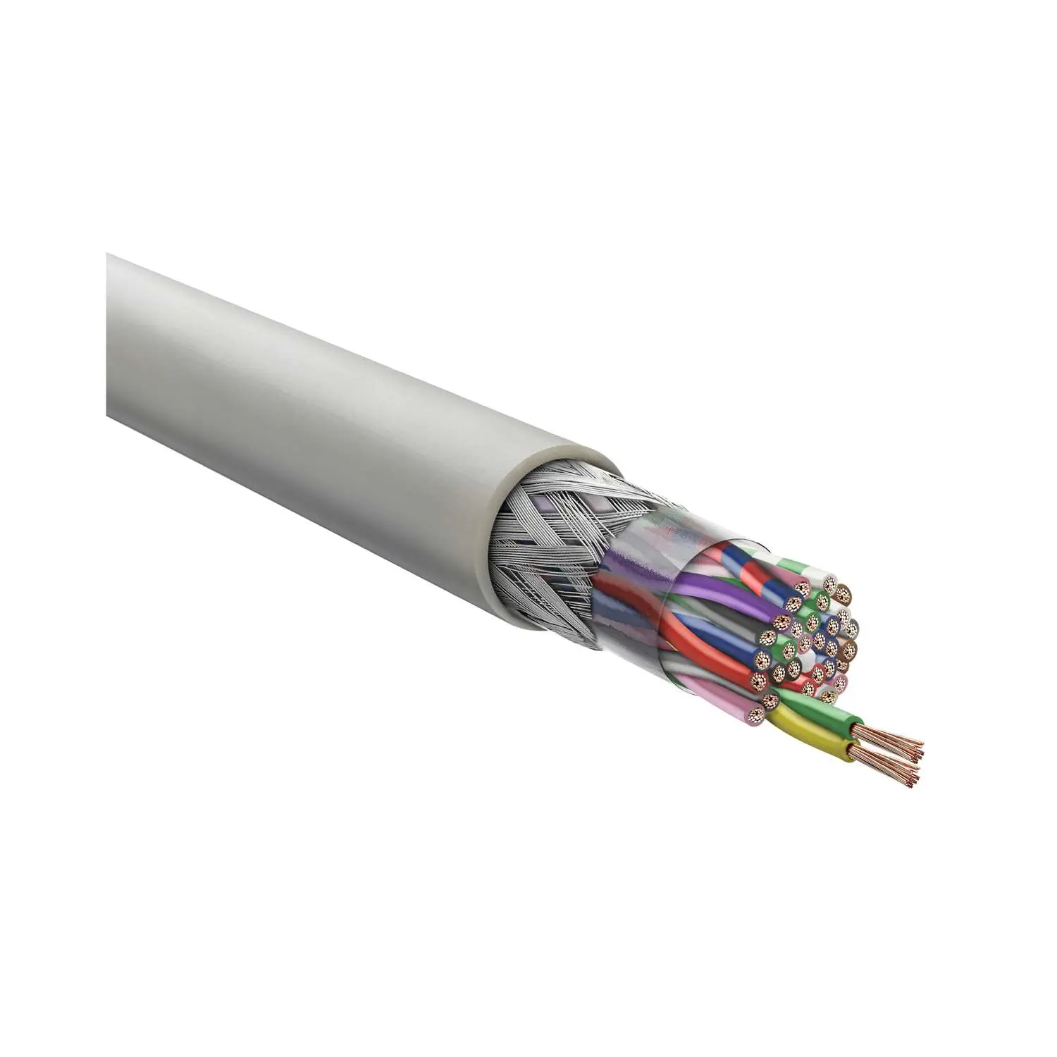 Produktfoto 1 von 21045 HELU KABEL LiYCY (TP) 16x2x0,25mm² Datenleitung geschirmt AD 12,6mm Betriebsspitzenspannung 500V