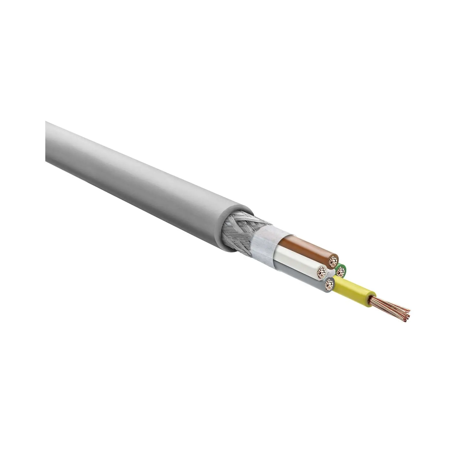 Produktfoto 1 von 0027428 LAPP UNITRONIC FD CY 5x0,25mm² AD 5,9mm Betriebsspitzenspannung 350V