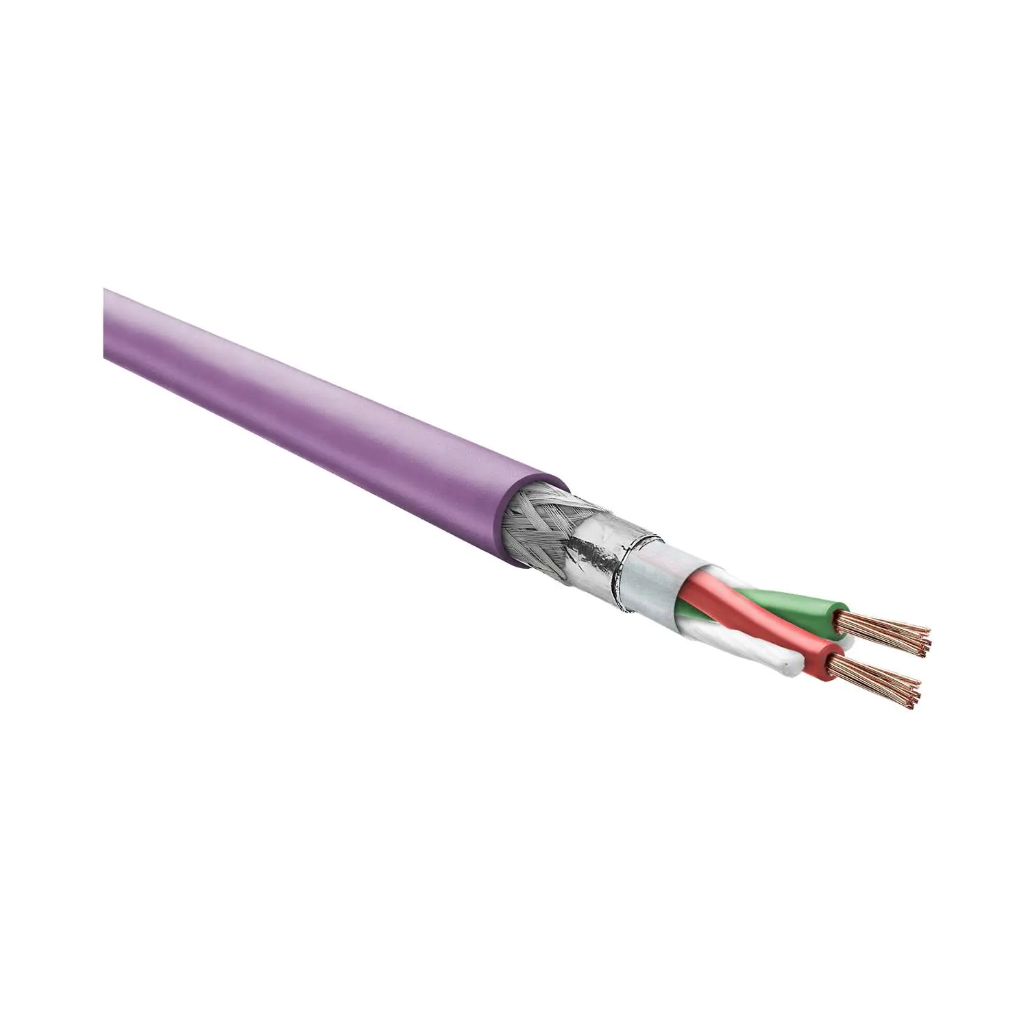 Produktfoto 1 von 80267 HELU KABEL Profibusleitung Schleppkettenleitung 2-adrig, 1x2x0,64mm² Außendurchmesser 8,0mm, Aderdurchmesser 2,55mm