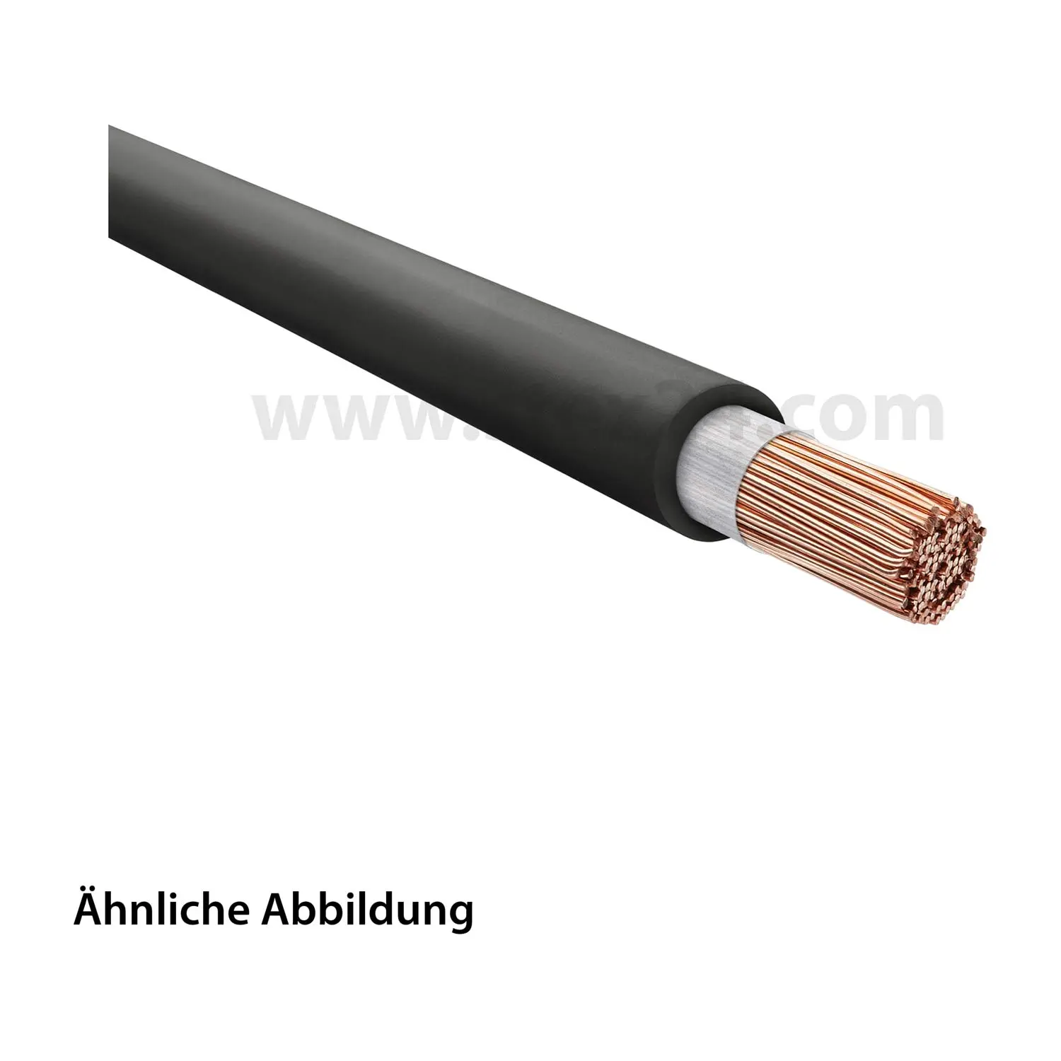 Produktfoto 1 von 31004 HELU KABEL H01N2-D 1X35mm² Schweißleitung AD 11,4mm - 14,2mm Nennspannung Uo/U 100V/100V