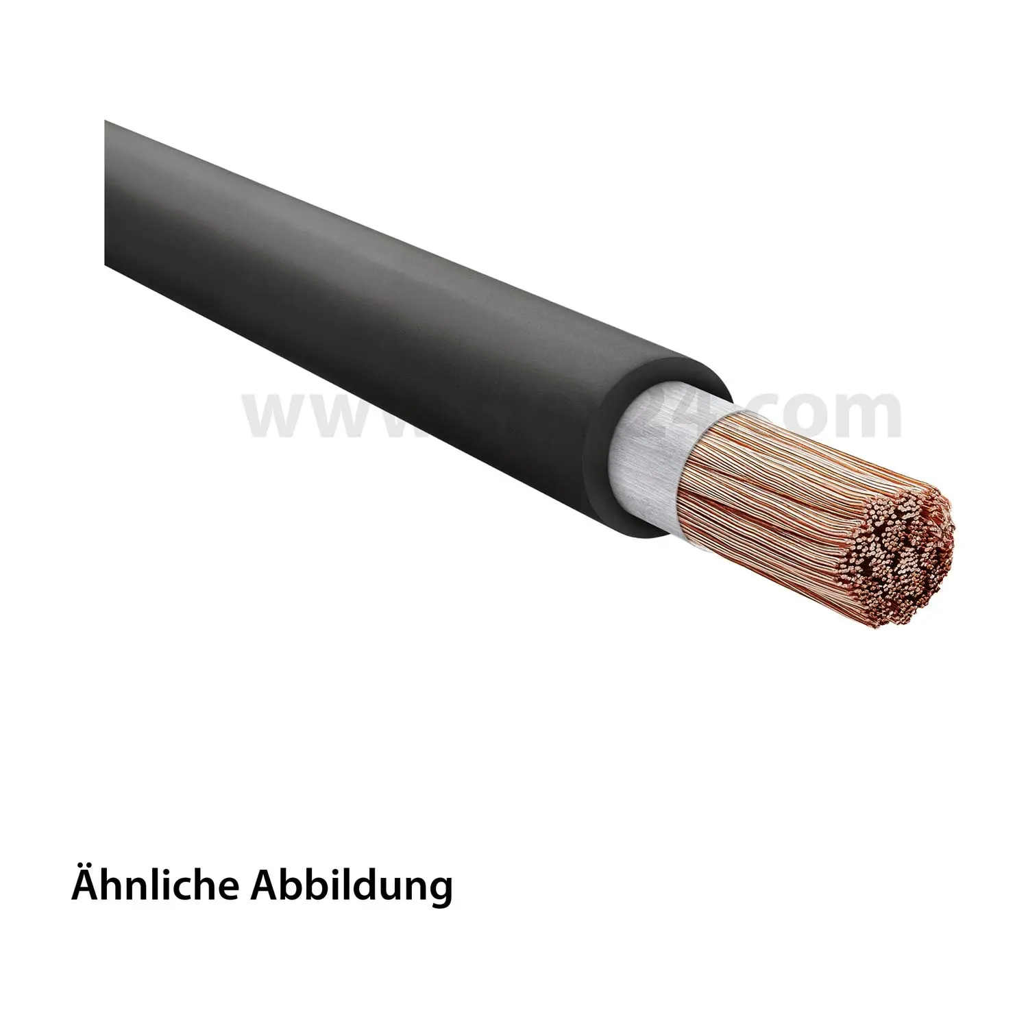 Produktfoto 1 von 31006 HELU KABEL H01N2-D 1X70mm² Schweißleitung AD 15,3mm - 19,2mm Nennspannung Uo/U 100V/100V