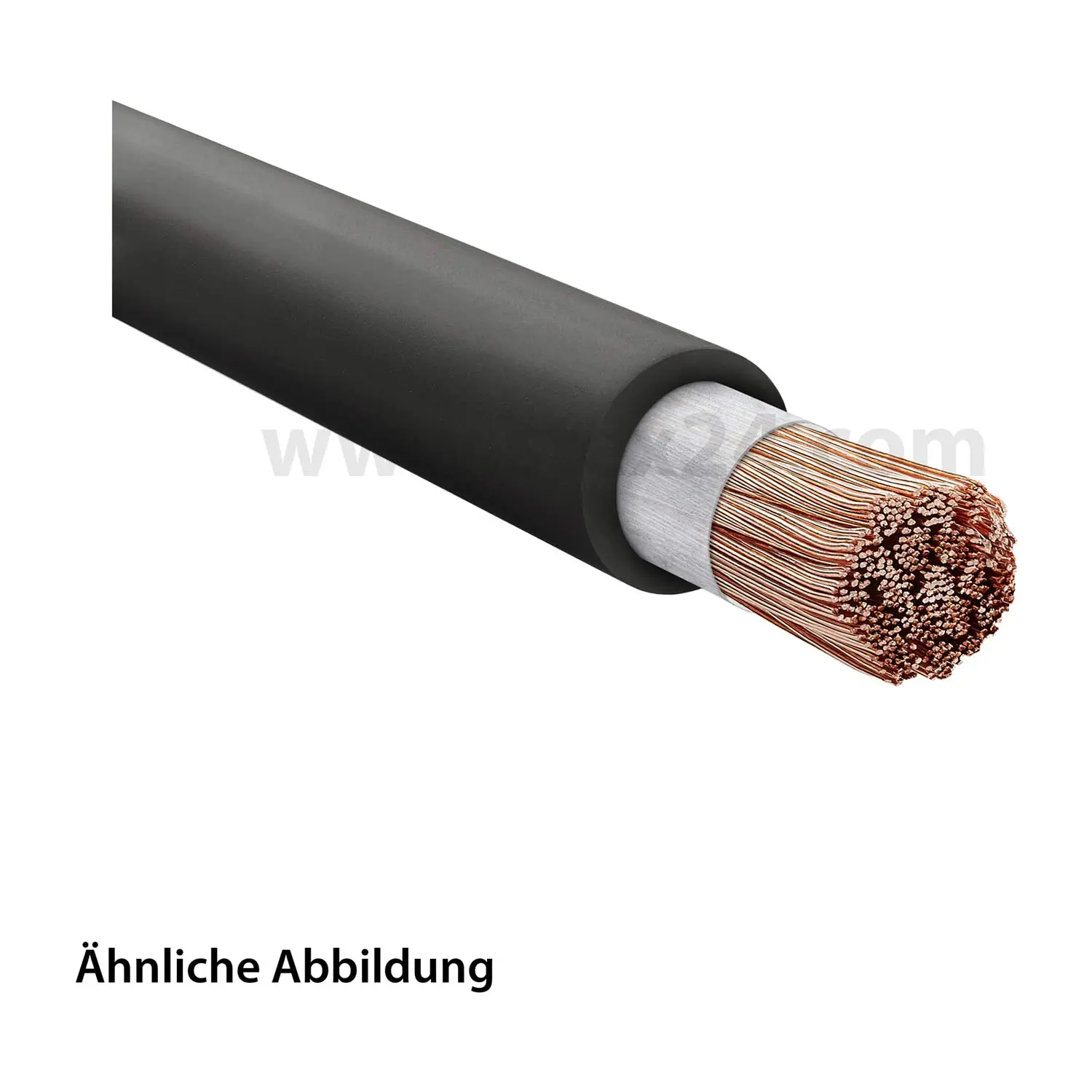 Produktfoto 1 von 2210705 LAPP H01N2-D 1X95mm² Schweißleitung AD 17,1mm - 21,4mm Nennspannung Uo/U 100V/100V