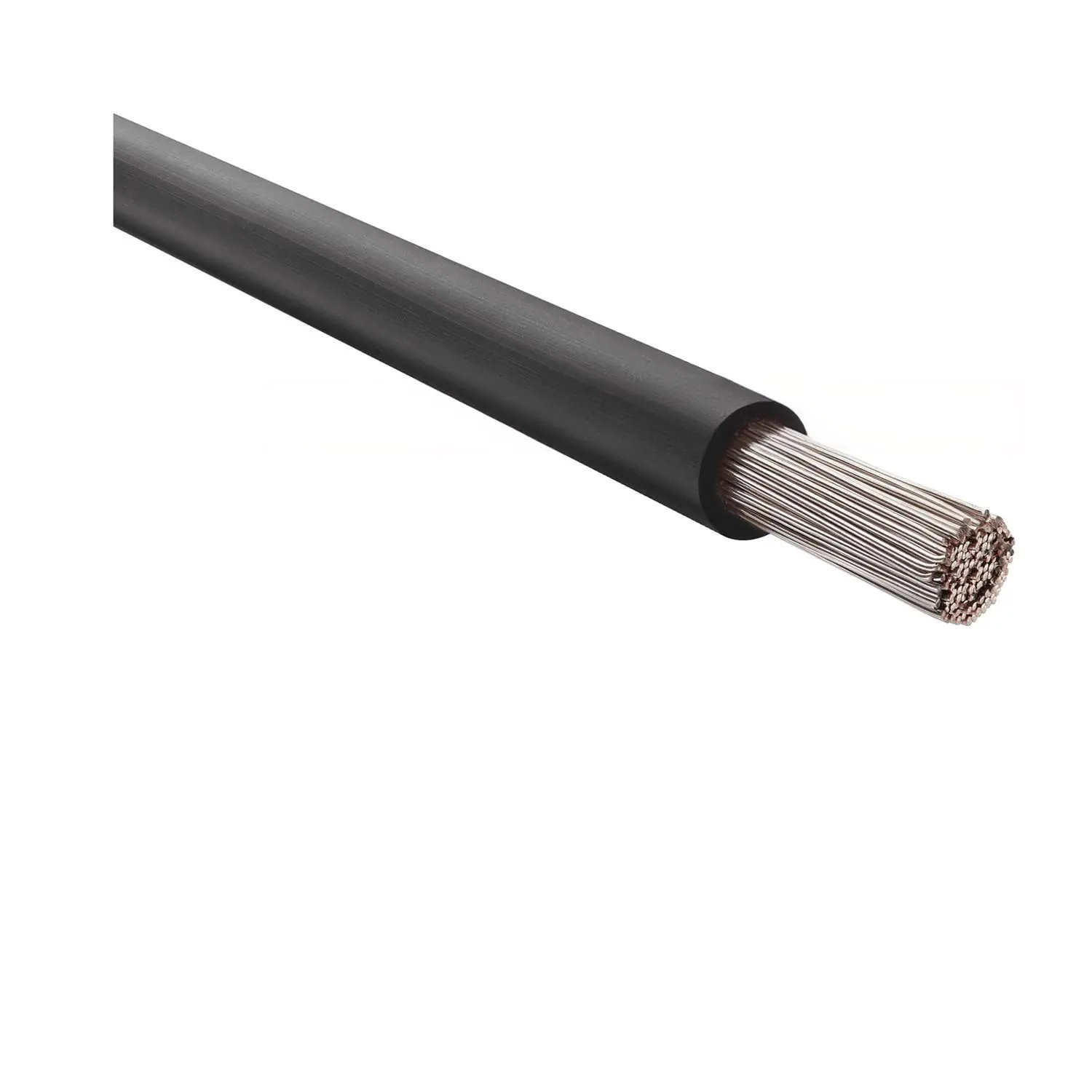 Produktfoto 1 von 23954 HELU KABEL SiF 1X50mm² BK (schwarz) Einzelader Silikon schwarz AD 12,2mm Nennspannung Uo/U 300V/500V