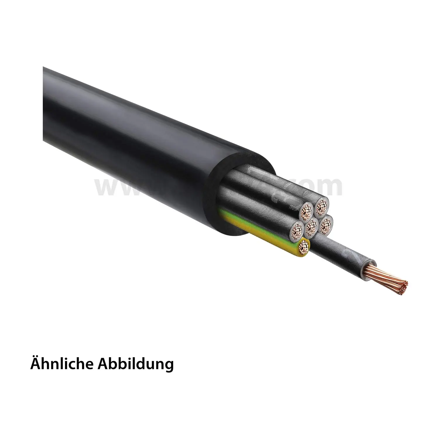 Produktfoto 1 von 0046110/100 LAPP Stexotherm 180 V 7G1mm² Außenmantel verstärkt AD 9,5mm Nennspannung Uo/U 300V/500V