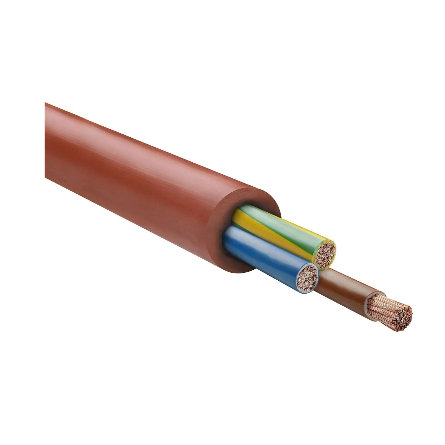 Produktfoto 1 von 23028 HELU KABEL SiHF 3G2,5mm² Silikonleitung AD 9,7mm Nennspannung Uo/U 300V/500V