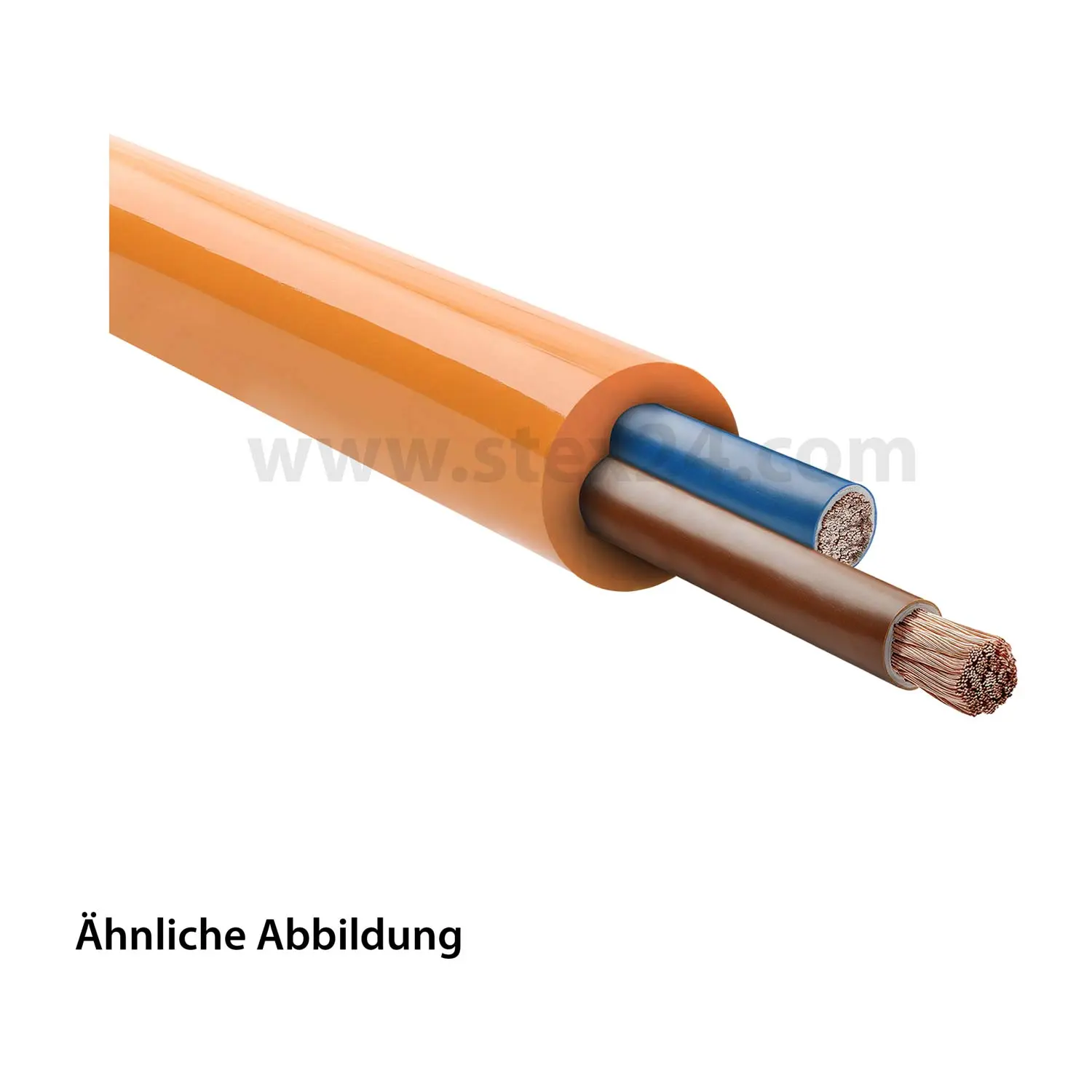 Produktfoto 1 von 22054 HELU KABEL H05BQ-F 2X1mm² Geräteanschlussleitung AD 6,1mm - 8,0mm Nennspannung Uo/U 300V/500V