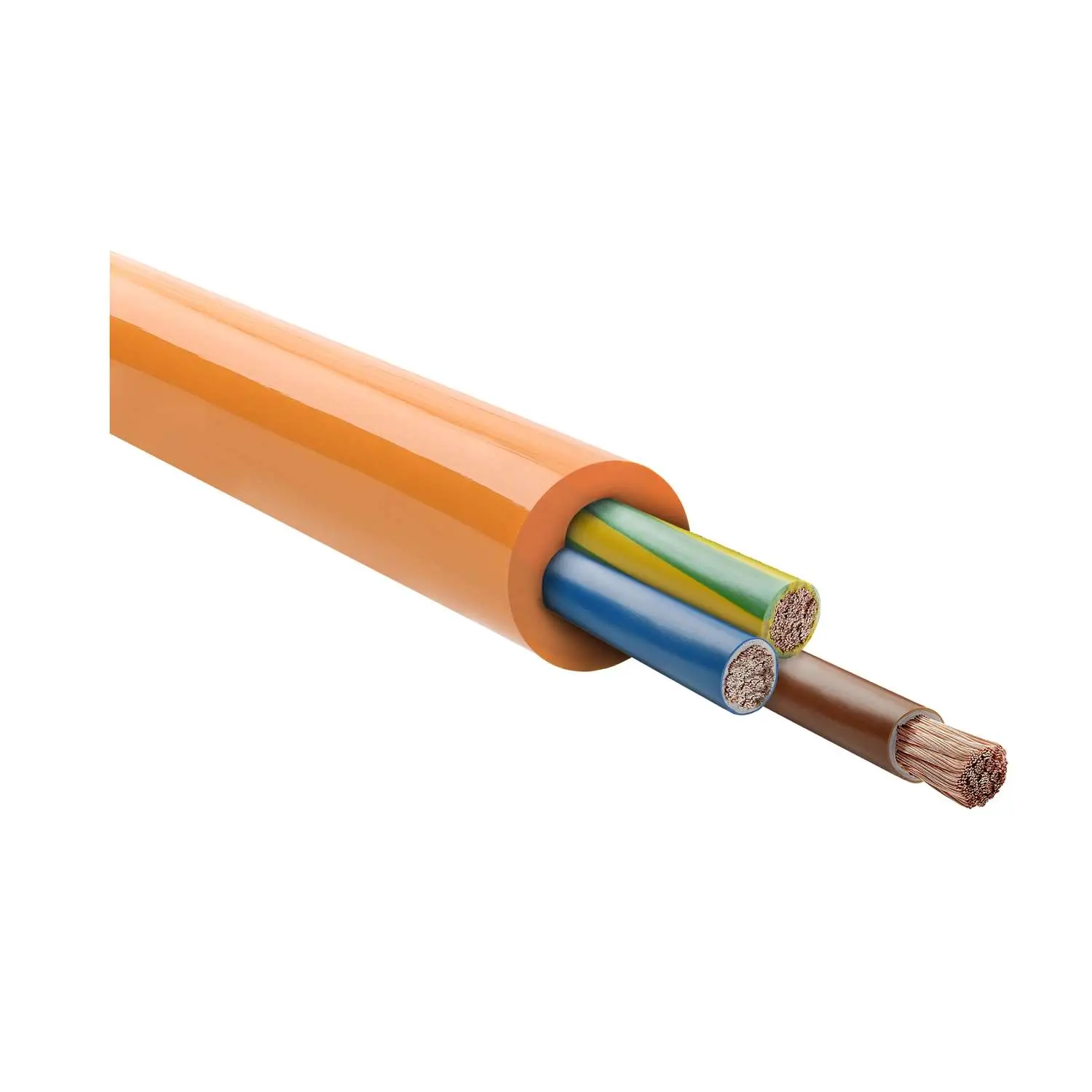 Produktfoto 1 von 22059 HELU KABEL H07BQ-F 3G1,5mm² Geräteanschlussleitung AD 8,0mm - 10,4mm Nennspannung Uo/U 450V/750V