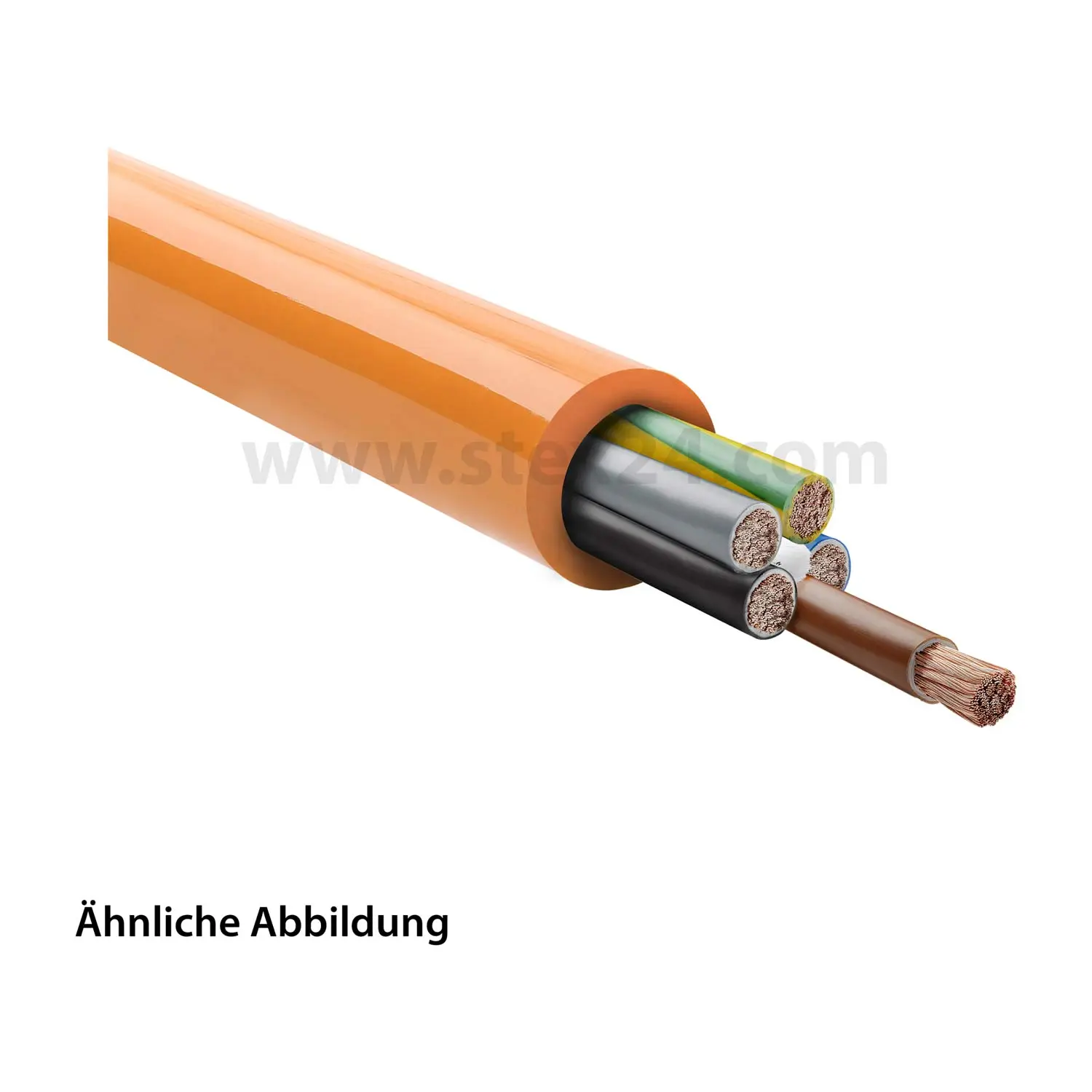 Produktfoto 1 von 22081 HELU KABEL H07BQ-F 5G6mm² Geräteanschlussleitung AD 15,7mm - 20,0mm Nennspannung Uo/U 450V/750V