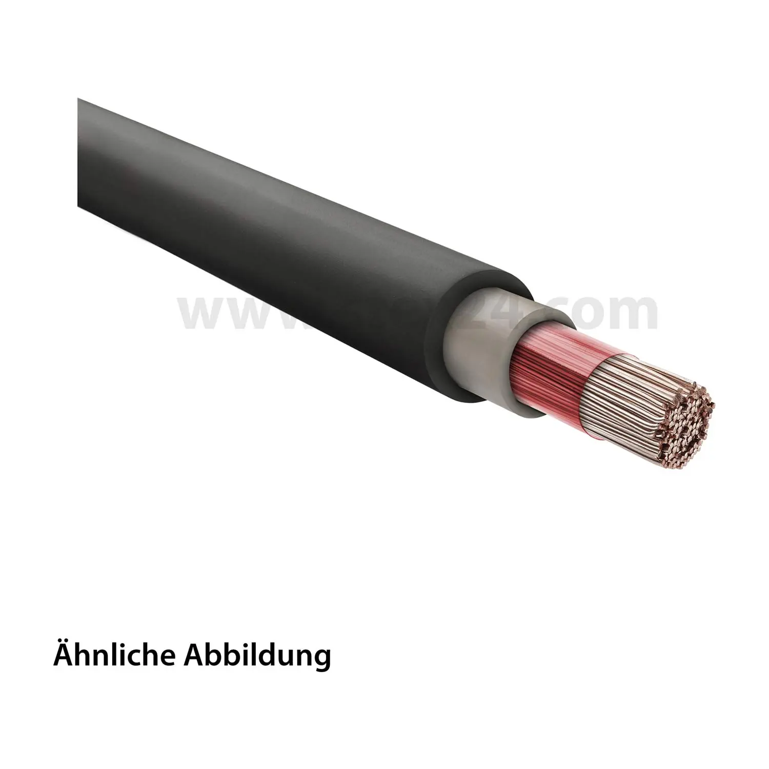 Produktfoto 1 von 38509 HELU KABEL NSGAFÖU 1,8/3kV 1X50mm² Gummiaderleitung AD 18,0mm Nennspannung Uo/U 1800V/3000V