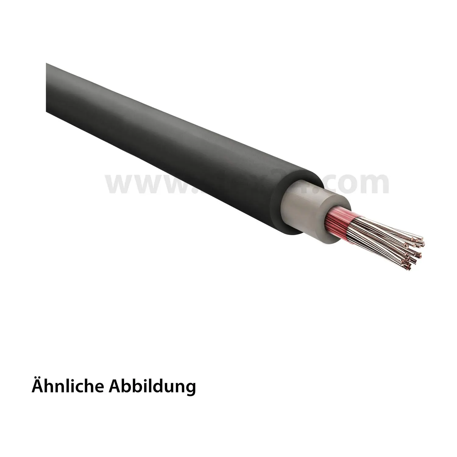 Produktfoto 1 von 38503 HELU KABEL NSGAFÖU 1,8/3kV 1X4mm² Gummiaderleitung AD 9,0mm Nennspannung Uo/U 1800V/3000V