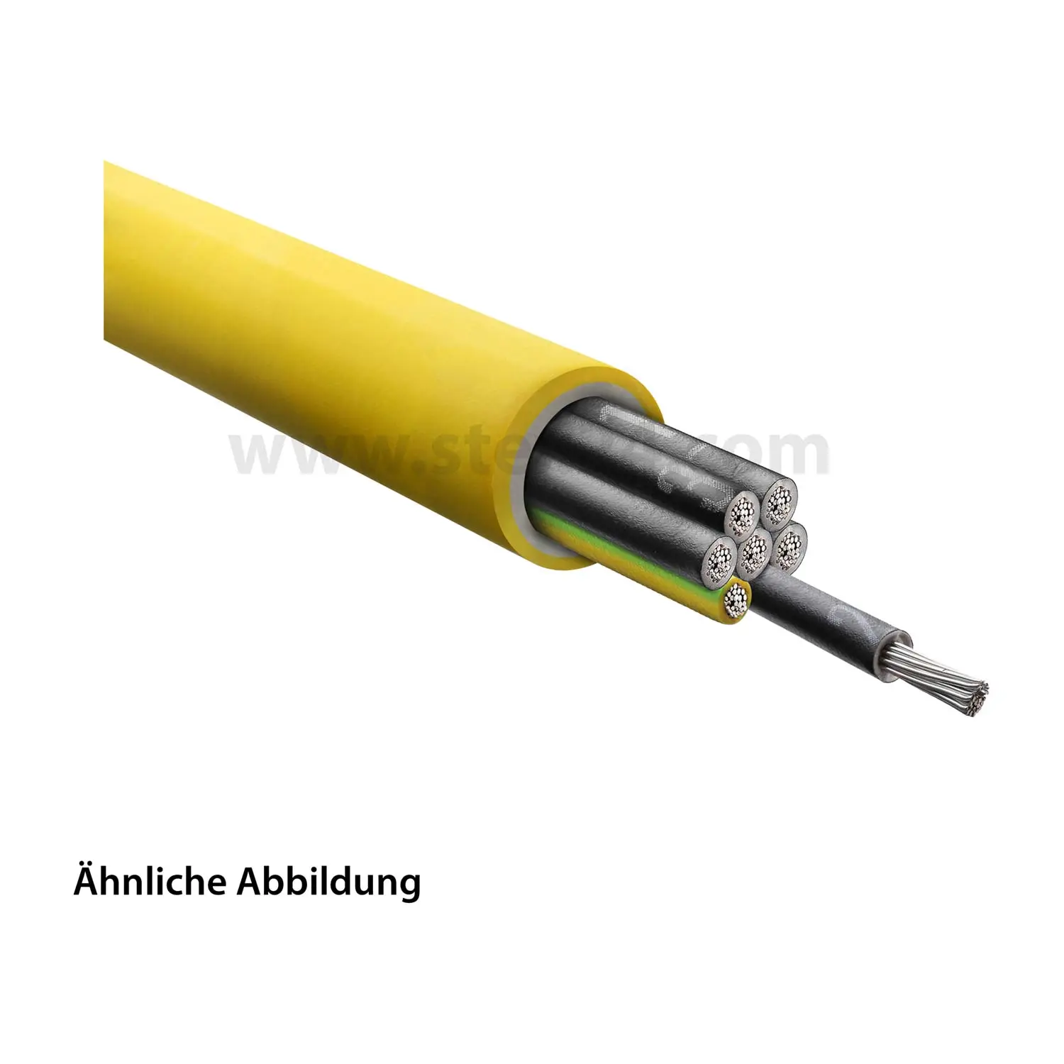 Produktfoto 1 von 38032 HELU KABEL NSSHÖU-J 7G2,5mm² schwere Gummischlauchleitung AD 21,5mm Nennspannung Uo/U 600V/1000V
