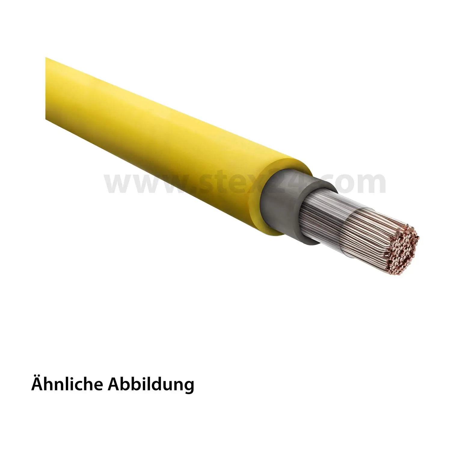 Produktfoto 1 von 38001 HELU KABEL NSSHÖU-O 1X16mm² schwere Gummischlauchleitung AD 13,5mm Nennspannung Uo/U 600V/1000V