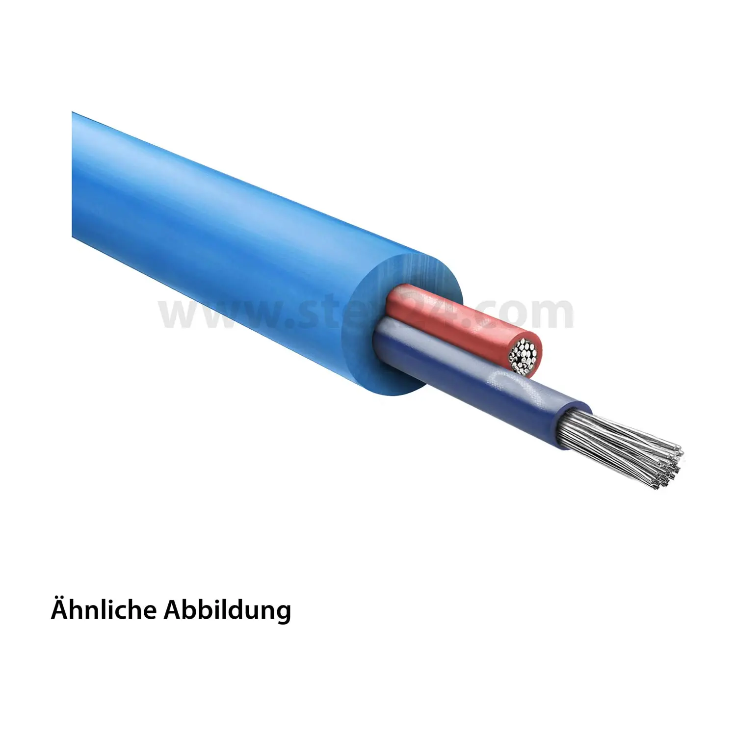 Produktfoto 1 von 0151035/100 LAPP Fe/CuNi (TYP LX) 2X0,75mm² Thermoleitung Y-Y AD 6,0mm Mindestbiegeradius bewegt 12,0xAußendurchmesser