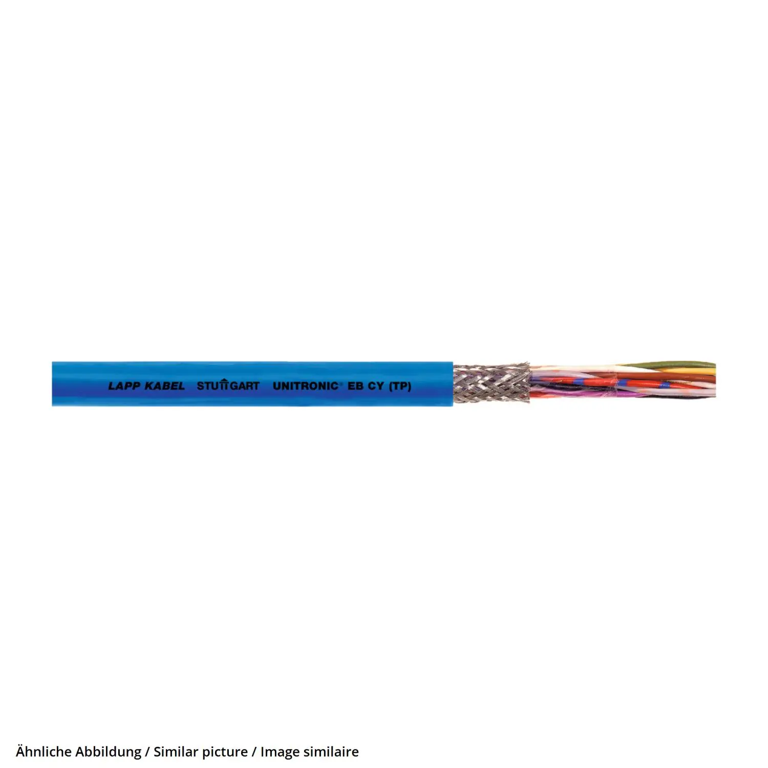 Produktfoto 1 von 0012620/100 LAPP UNITRONIC EB CY (TP) 2x2x0,75mm² AWG19 AD 8,7mm Prüfspannung 2500V
