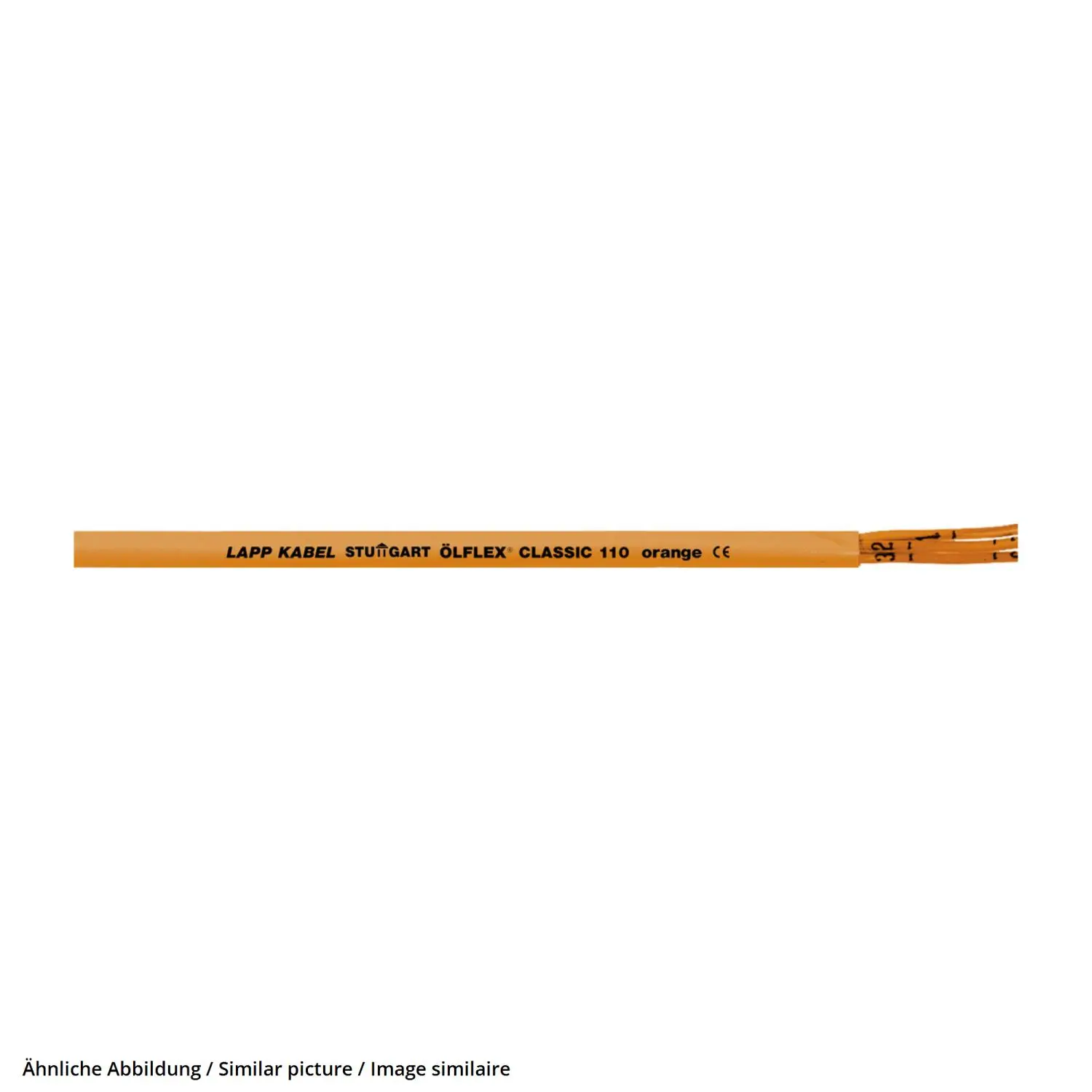 Produktfoto 1 von 0019708 LAPP ÖLFLEX CLASSIC 110 Orange 4X1