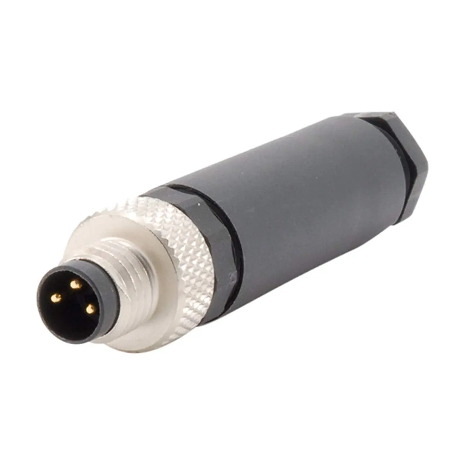 Produktfoto 1 von 1501252 Phoenix Contact M8 Sensorsteckverbinder gerade Stift Schraubanschluss, Polzahl 3-polig Kabelabgang gerade, Klemmbereich 3,5mm - 5,0mm