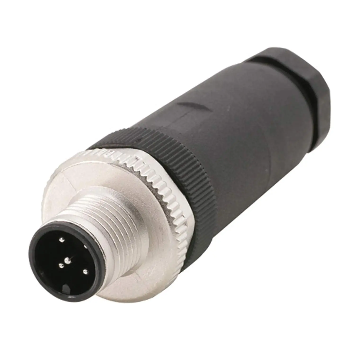 Produktfoto 1 von 1681460 Phoenix Contact M12 Sensorsteckverbinder gerade Stift Schraubanschluss, Polzahl 5-polig Kabelabgang gerade, Klemmbereich 6,0mm - 8,0mm