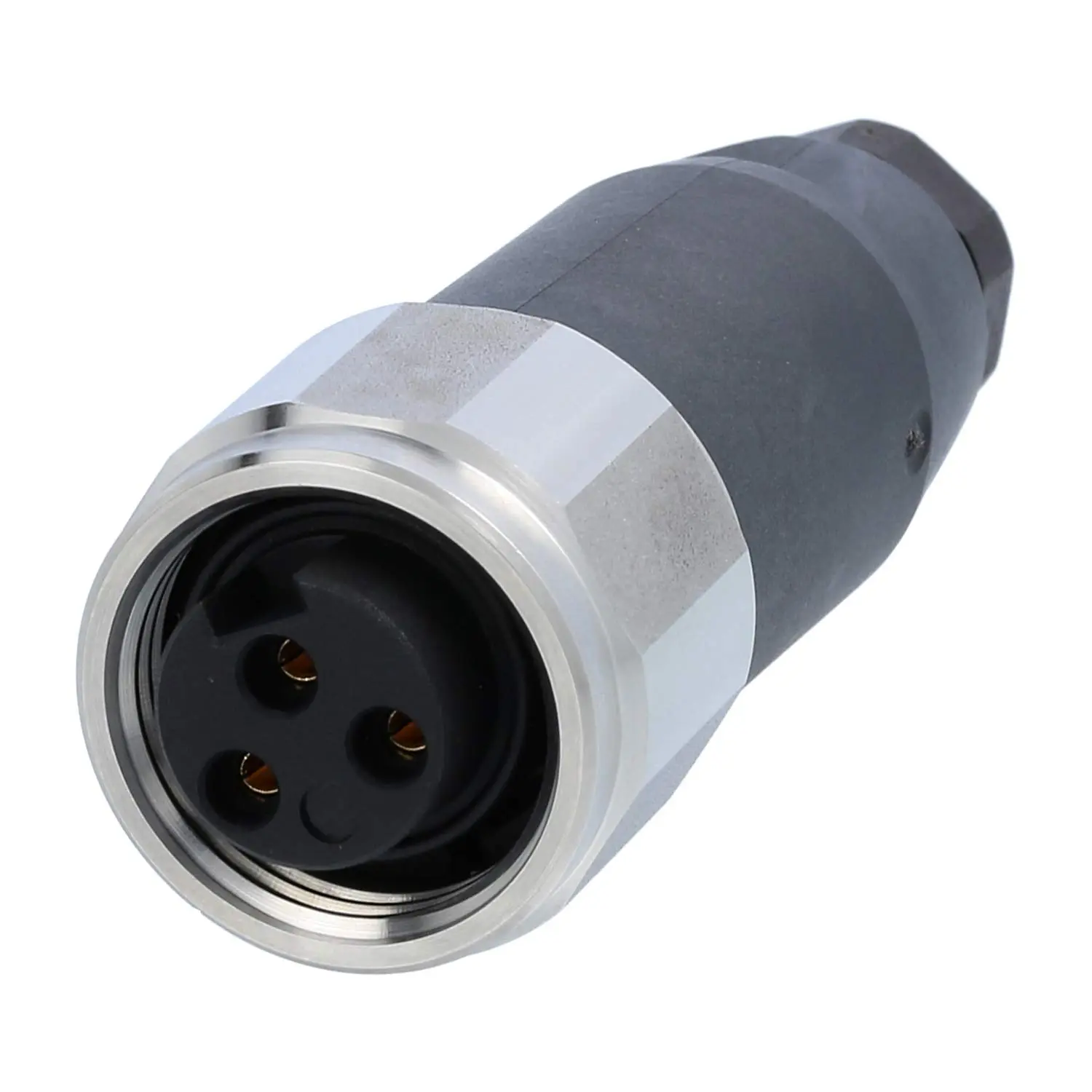 Produktfoto 1 von 7/8" Kabelsteckverbinder gerade Buchse Schraubanschluss, Polzahl 2+PE Kabelabgang gerade, Klemmbereich 6,0mm - 8,0mm