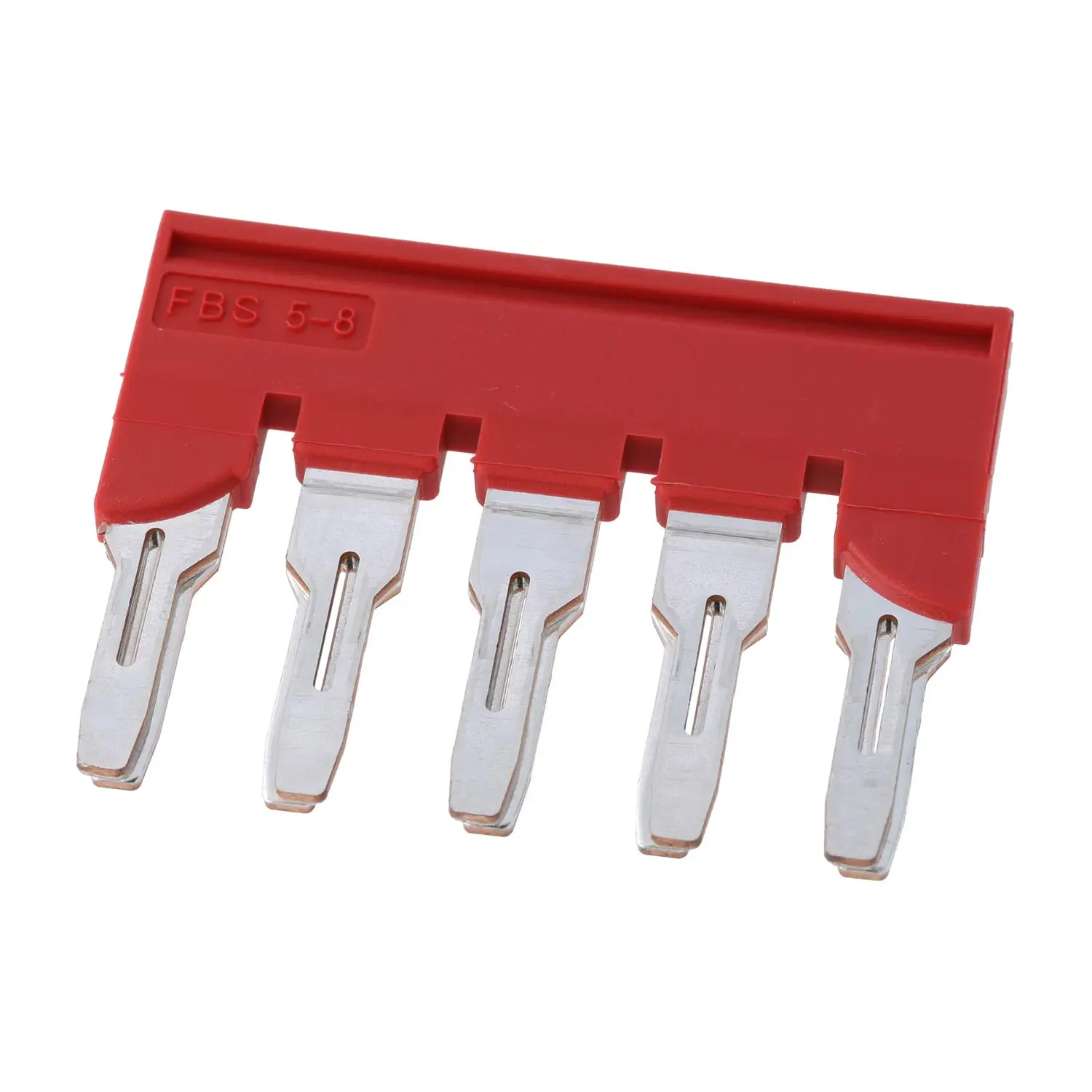 3030310 Phoenix Contact Steckbrücke FBS 5-8 Belastungsstrom 41A Farbe rot, Werkstoff Kupfer (Cu)