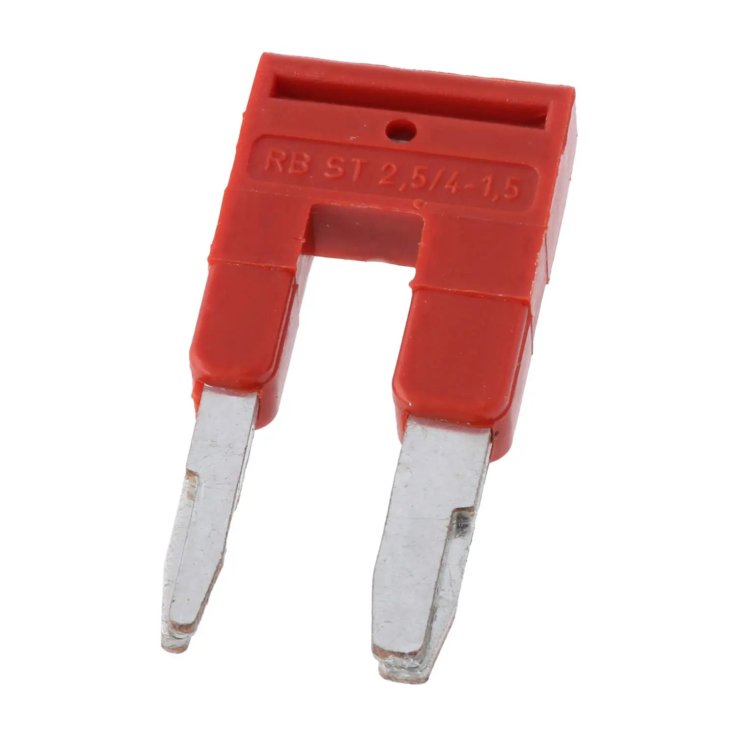 Produktfoto 1 von 3038943 Phoenix Contact Reduzierbrücke RB ST (2,5/4) Belastungsstrom 32A Farbe rot, Werkstoff Kupfer (Cu)