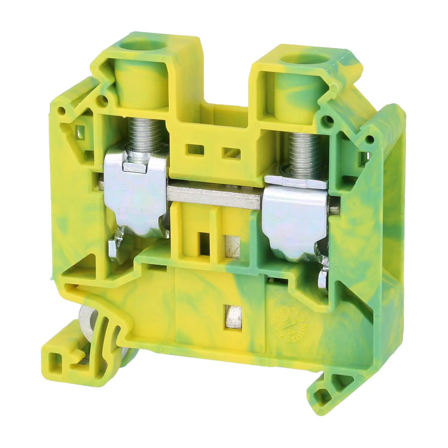 Produktfoto 1 von 3044212 Phoenix Contact Schutzleiter-Reihenklemme UT 16 PE Schraubanschluss Querschnitt starr 1,5mm² - 25mm² AWG16 - AWG4