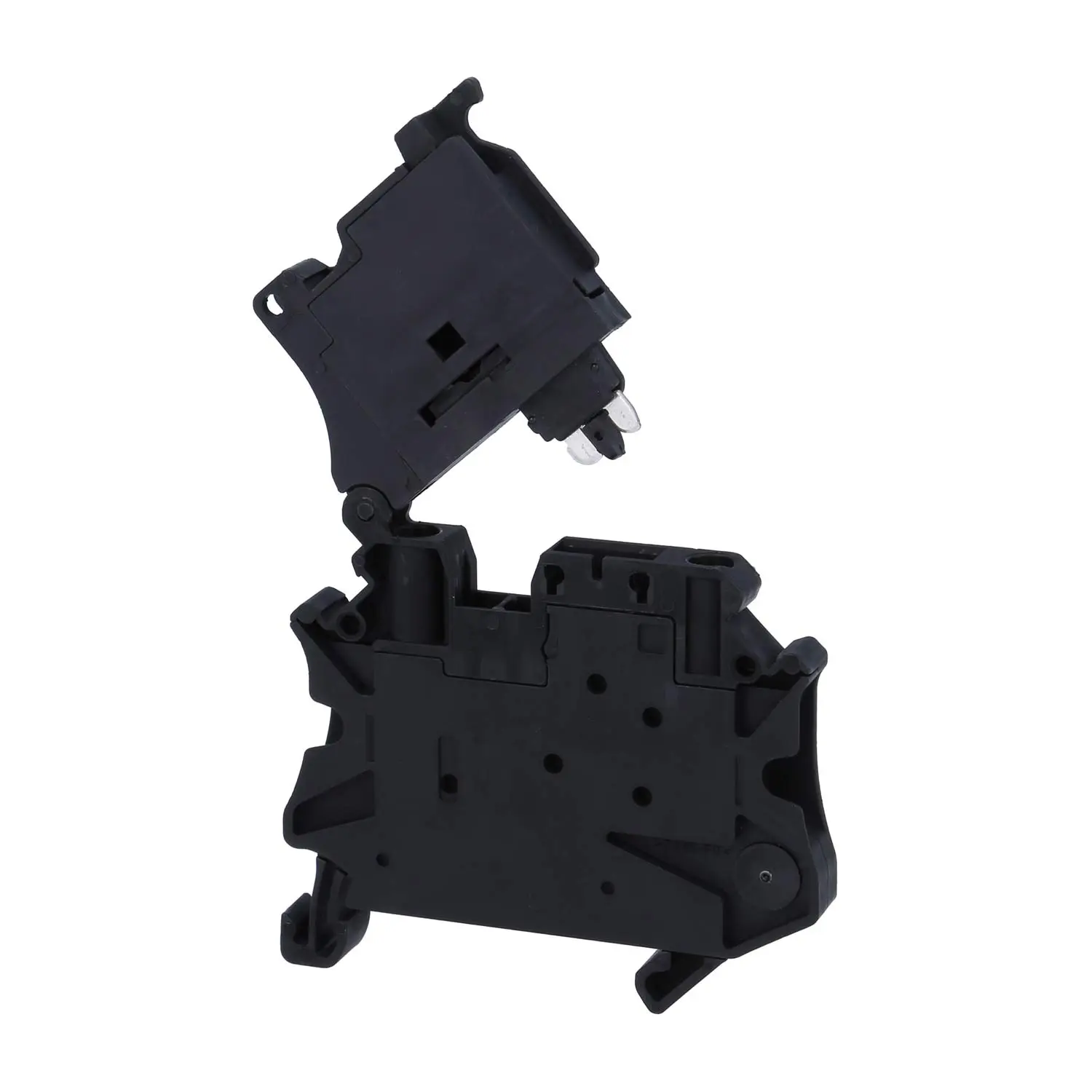 Produktfoto 1 von 3046090 Phoenix Contact Sicherungsreihenklemme mit LED UT 4-HESILED 24 mit Leuchtanzeige für 12-30V AC/DC, Schraubanschluss Nennspannung 24V