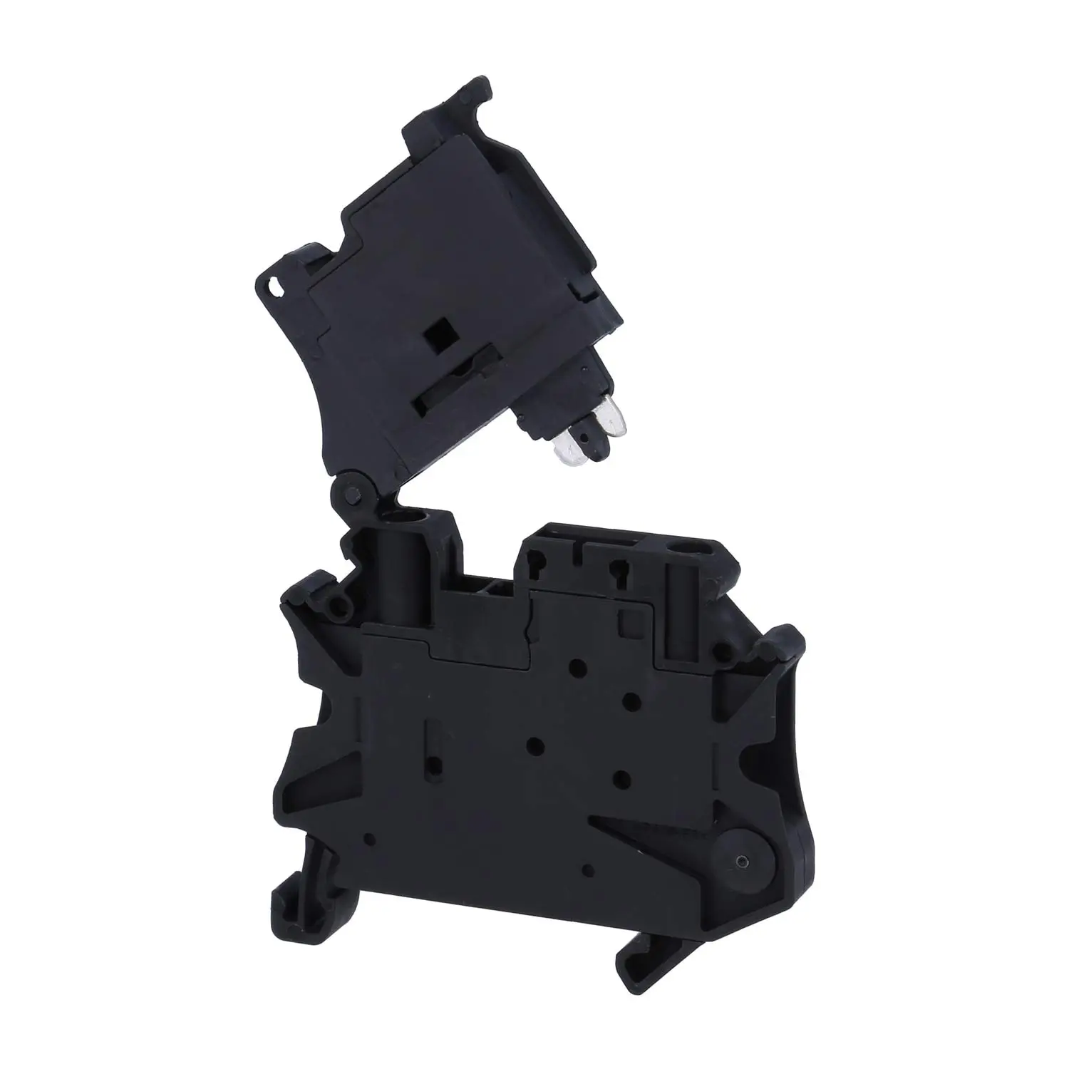 Produktfoto 1 von 3046126 Phoenix Contact Sicherungsreihenklemme mit LED UT 4-HESILED 60 mit Leuchtanzeige für 30-60V AC/DC, Schraubanschluss Nennspannung 60V