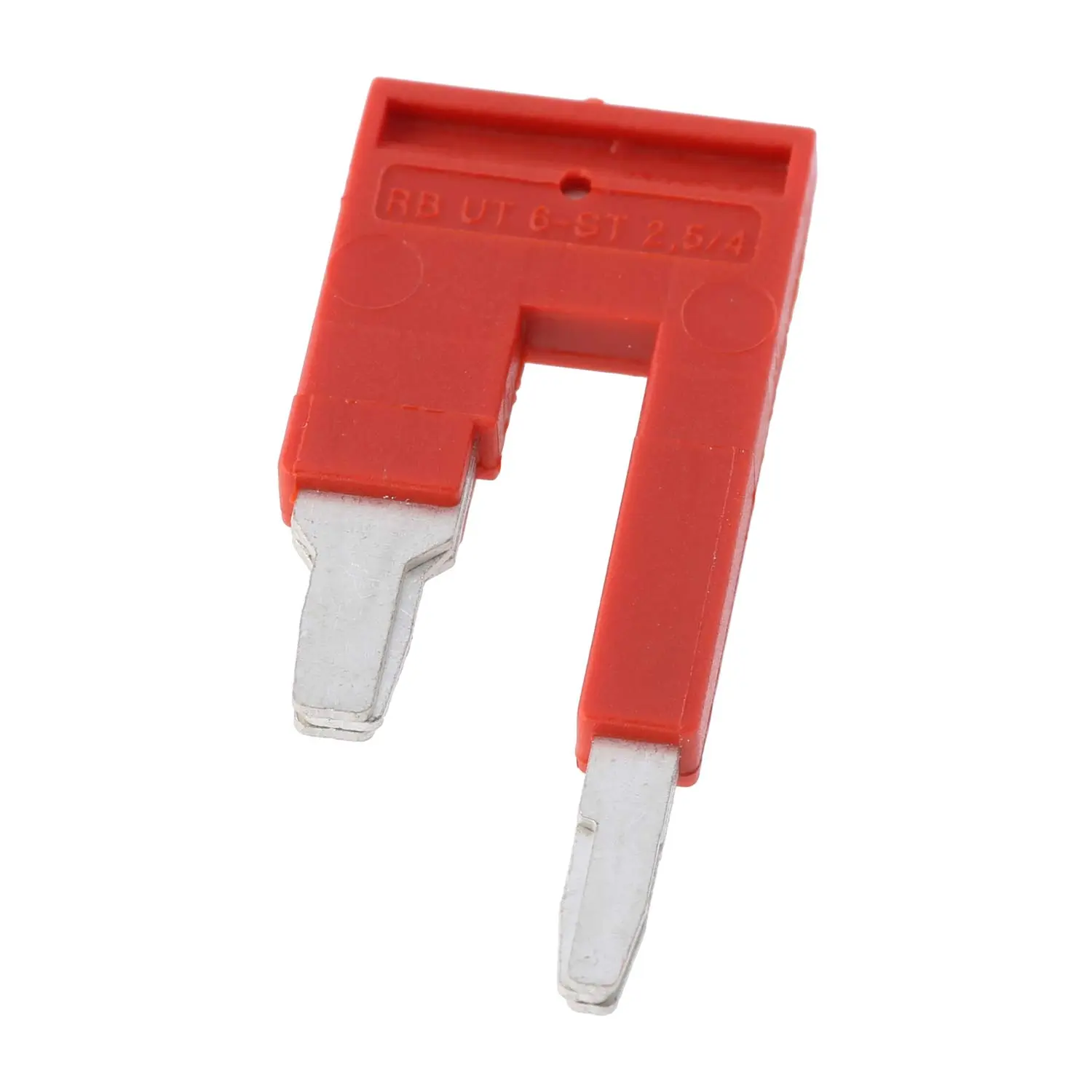 Produktfoto 1 von 3047264 Phoenix Contact Reduzierbrücke RB UT 6-ST (2,5/4) Farbe rot, Werkstoff Kupfer (Cu) Polzahl 2-polig
