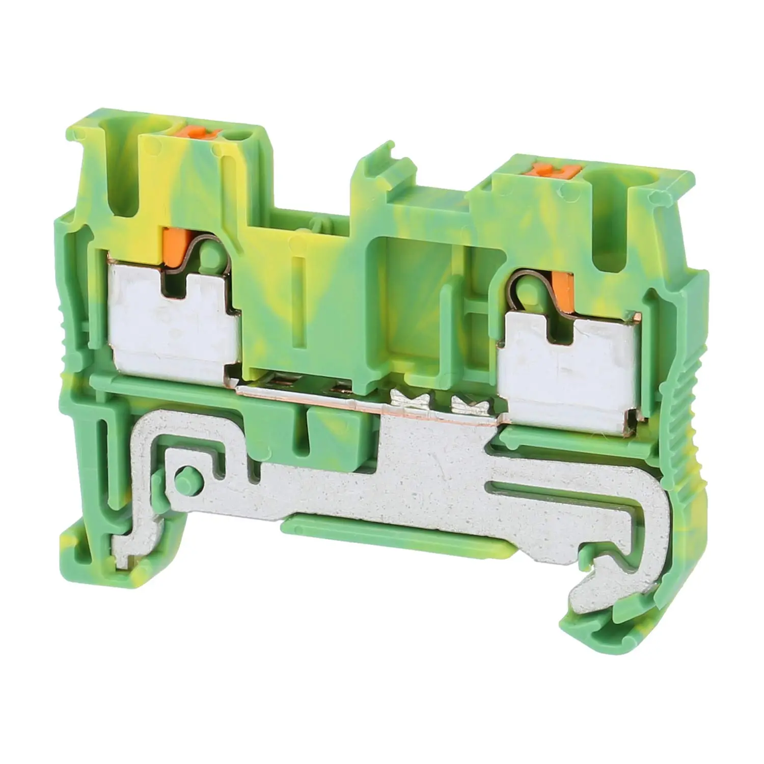 Produktfoto 1 von 3209536 Phoenix Contact Schutzleiter-Reihenklemme PT 2,5 PE Push-In-Anschluss Querschnitt starr 0,14mm² - 4mm² AWG26 - AWG12