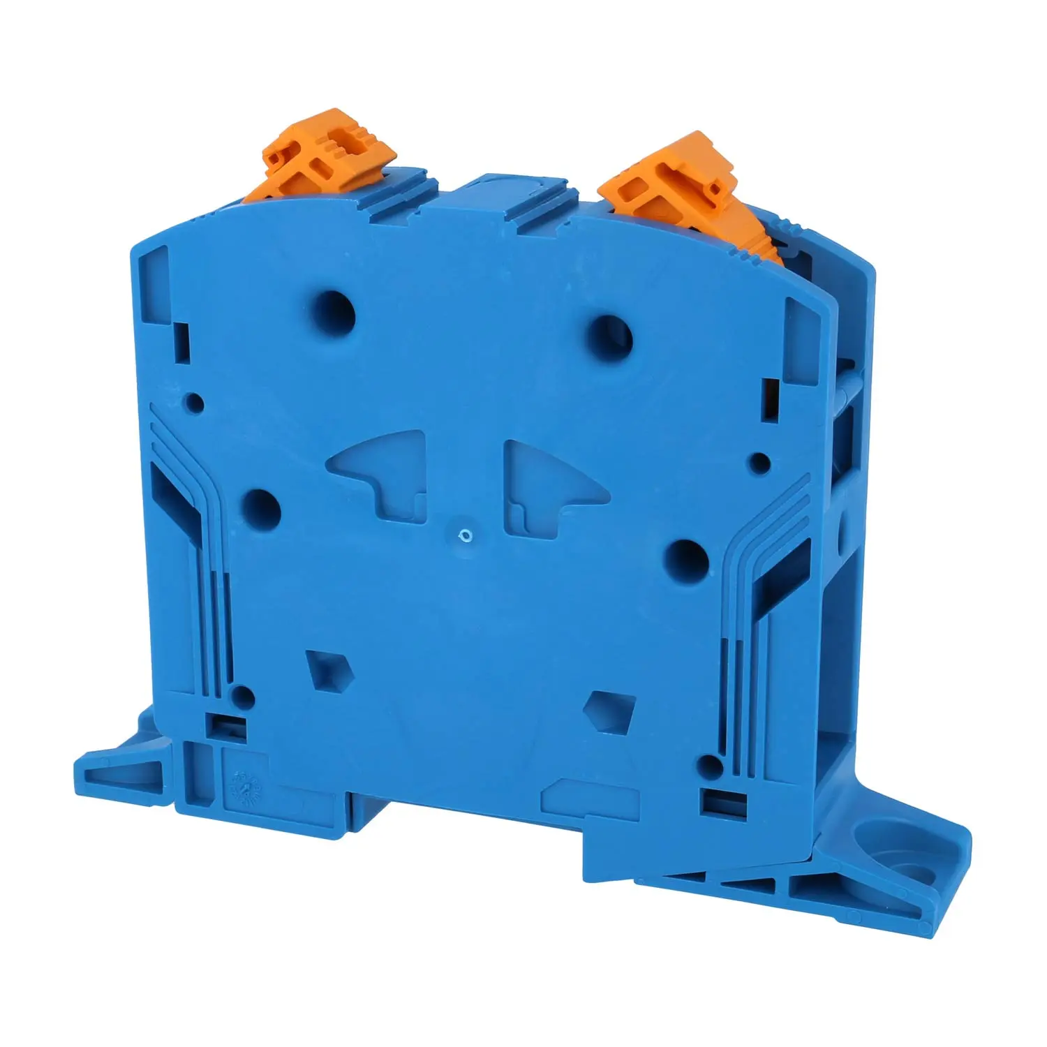 Produktfoto 1 von 3260136 Phoenix Contact Hochstromklemme geblockt PT-POWER 95-F BU Push-In-Anschluss Nennspannung 1500V