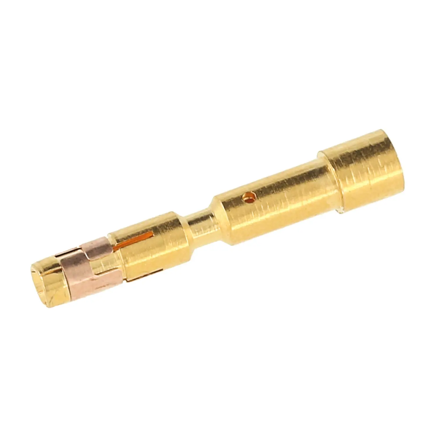Produktfoto 1 von 1607356 Phoenix Contact M17/M23-Crimpkontakt Kontaktbuchse (F) 0,14mm² - 0,5mm² AWG26 - AWG20 gold Werkstoff Messing (CuZn)