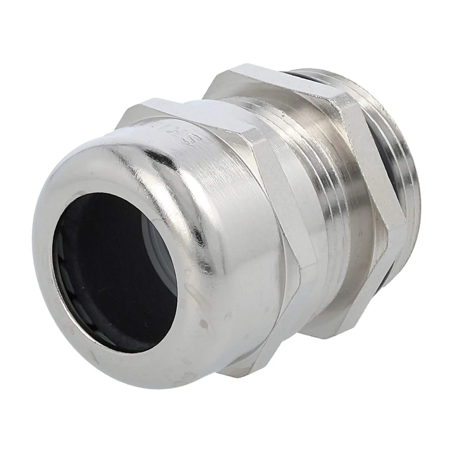 Produktfoto 1 von 52015750 LAPP Verschraubung PG21x1,588 SMS-PG21 Messing (CuZn) vernickelt Gewindelänge 7,0mm