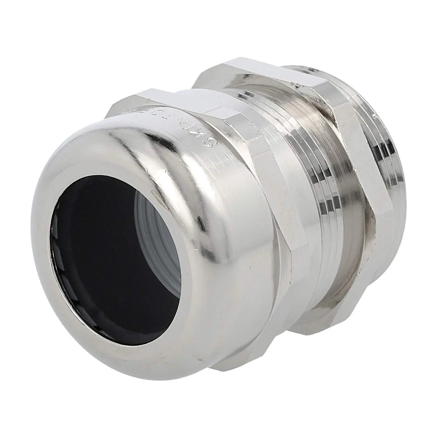 Produktfoto 1 von 52015760 LAPP Verschraubung PG29x1,588 SMS-PG29 Messing (CuZn) vernickelt Gewindelänge 8,0mm