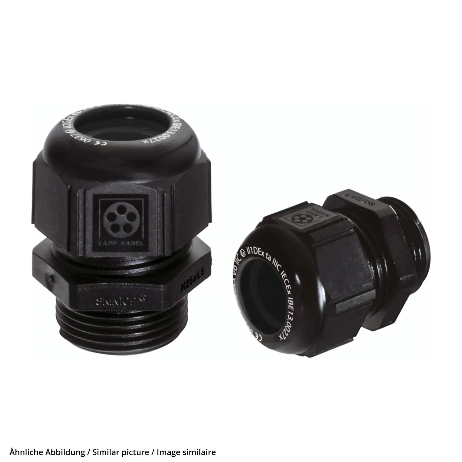 Produktfoto 1 von 54115210 LAPP ATEX-Verschraubung M16x1,5 Polyamid (PA) II 2G (1,2) II 2D (21,22)