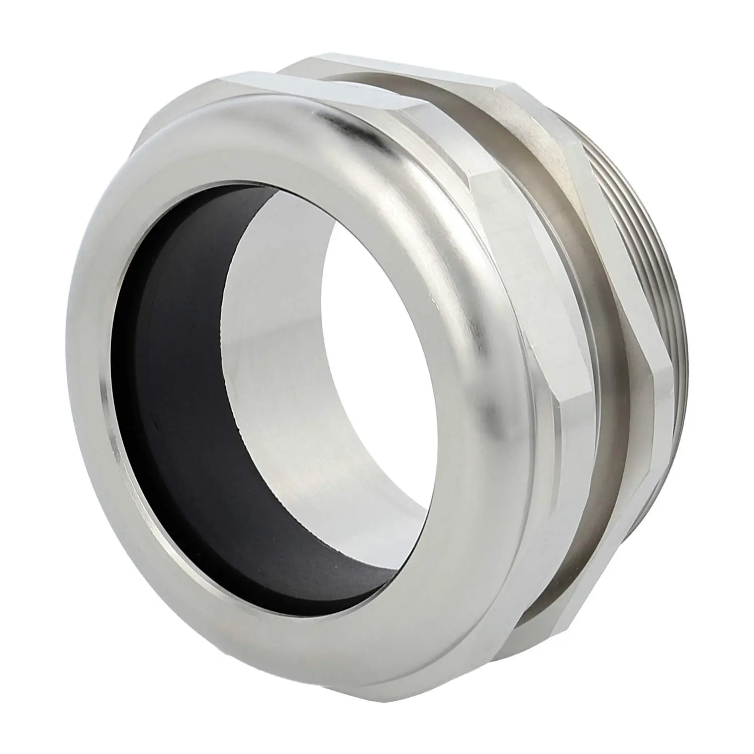 Produktfoto 1 von 53112512 LAPP Verschraubung M90x2 SMS-M90 Messing (CuZn) vernickelt Gewindelänge 20,0mm