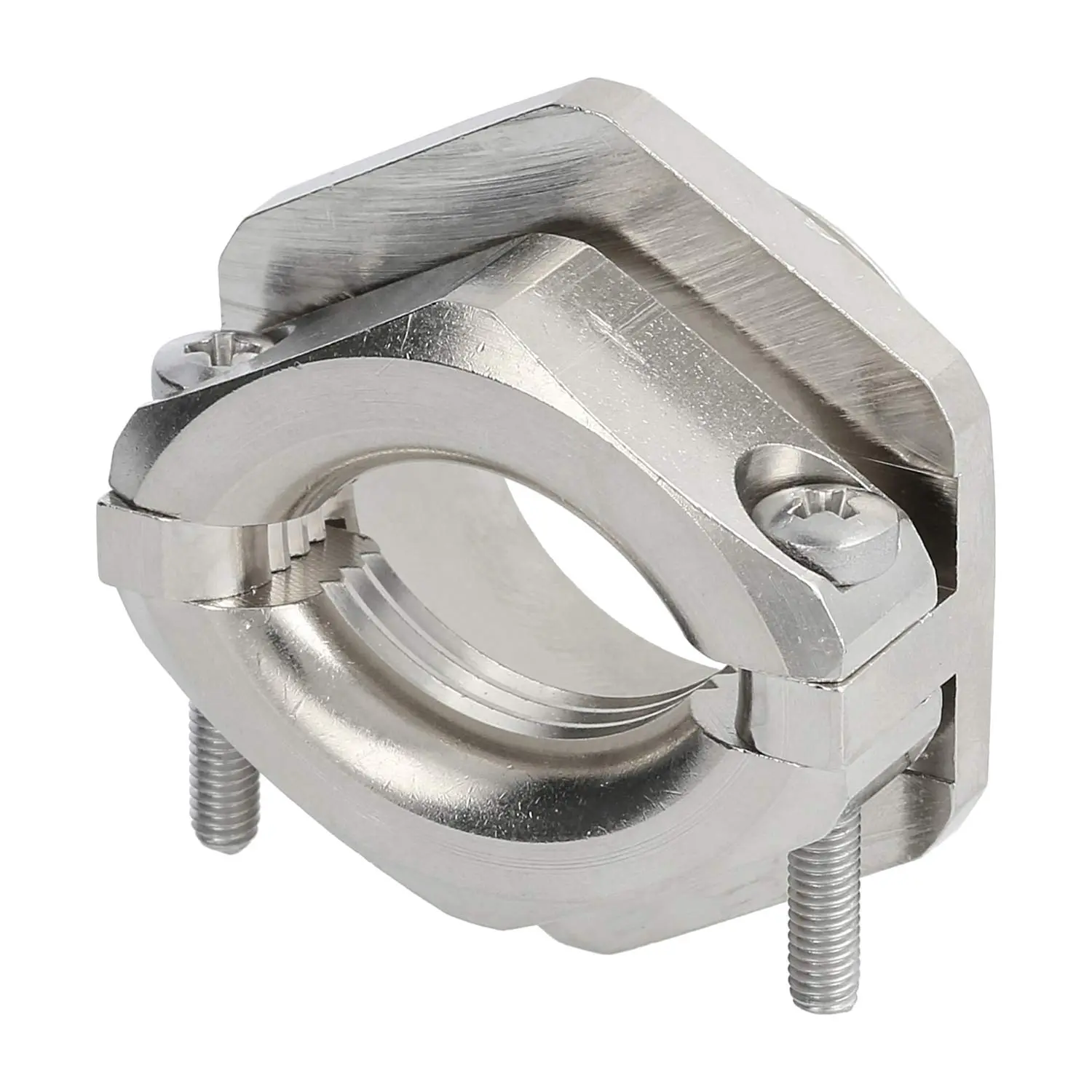 Metrische-Zugentlastung M25x1,5 ZH-M25 Sechskant Messing (CuZn) vernickelt Gewindelänge 8,0mm