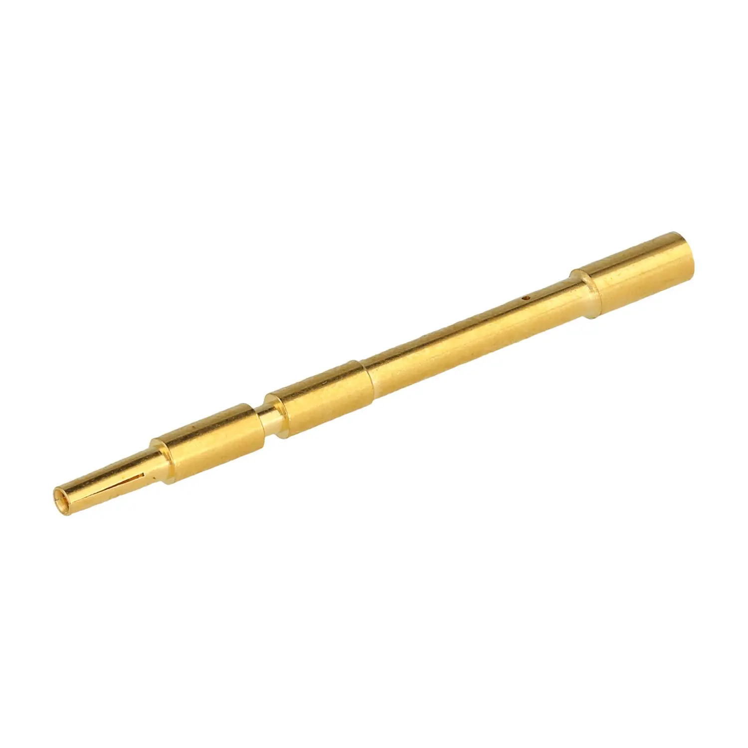 Produktfoto 1 von 1607956 Phoenix Contact M58-Crimpkontakt Kontaktbuchse (F) 0,75mm² - 1,5mm² AWG18 - AWG16 gold Werkstoff Messing (CuZn)