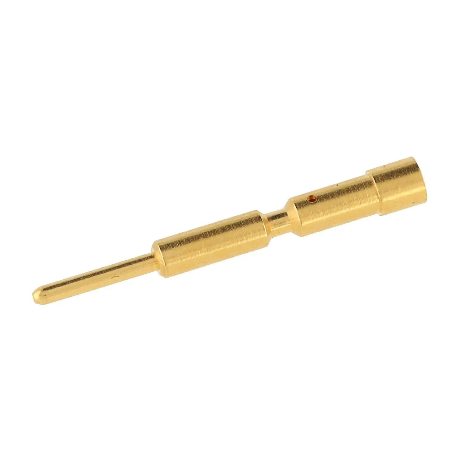 1605554 Phoenix Contact M17/M23-Crimpkontakt Kontaktstift (M) 0,5mm² - 1mm² AWG20 - AWG18 gold Werkstoff Messing (CuZn)