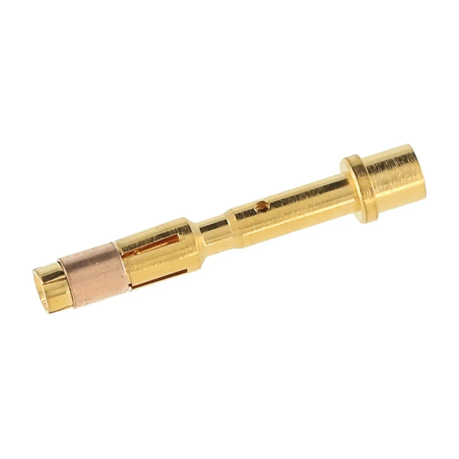 Produktfoto 1 von 1605562 Phoenix Contact M17/M23-Crimpkontakt Kontaktbuchse (F) 0,08mm² - 0,2mm² AWG28 - AWG24 gold Werkstoff Messing (CuZn)