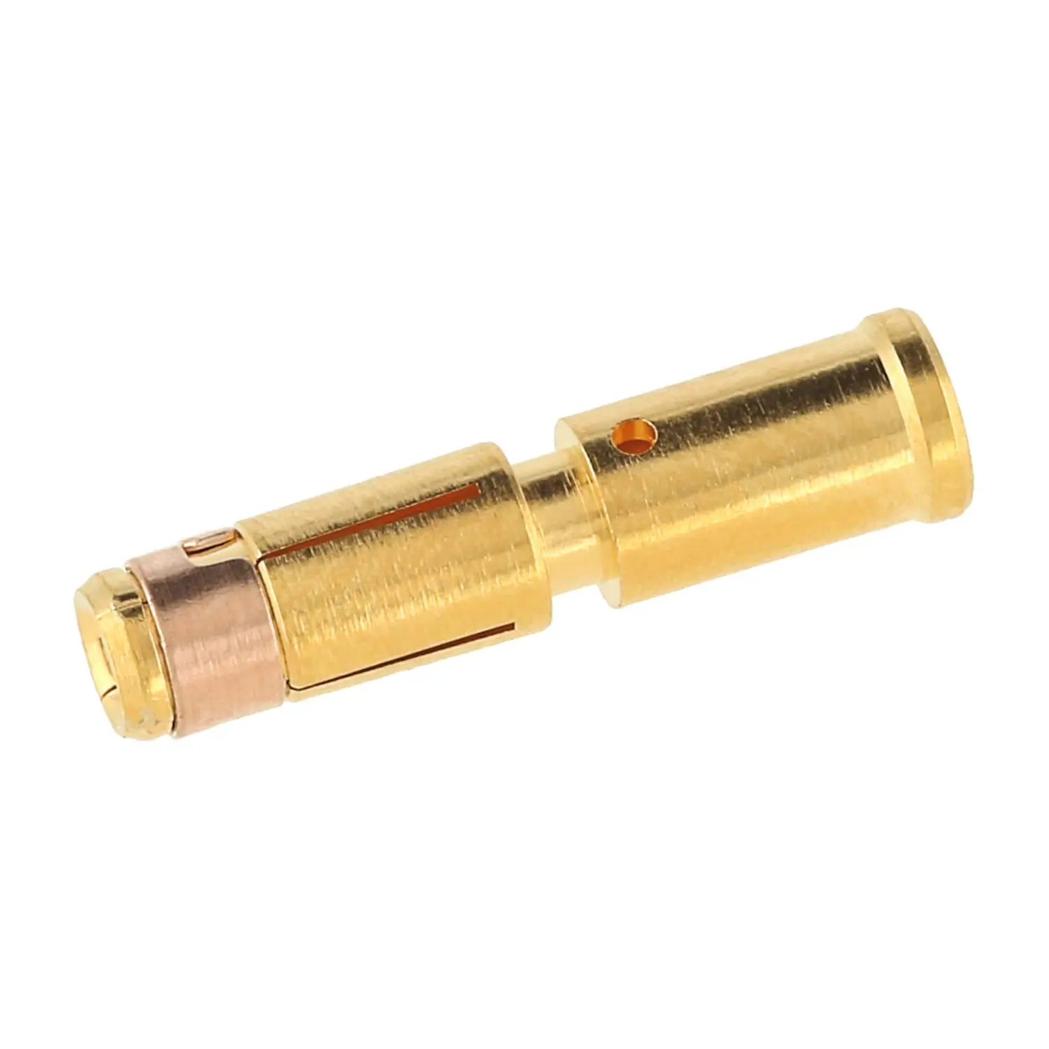 Produktfoto 1 von 1607658 Phoenix Contact M17-Crimpkontakt Kontaktbuchse (F) 1mm² - 2,5mm² AWG18 - AWG14 gold Werkstoff Messing (CuZn)