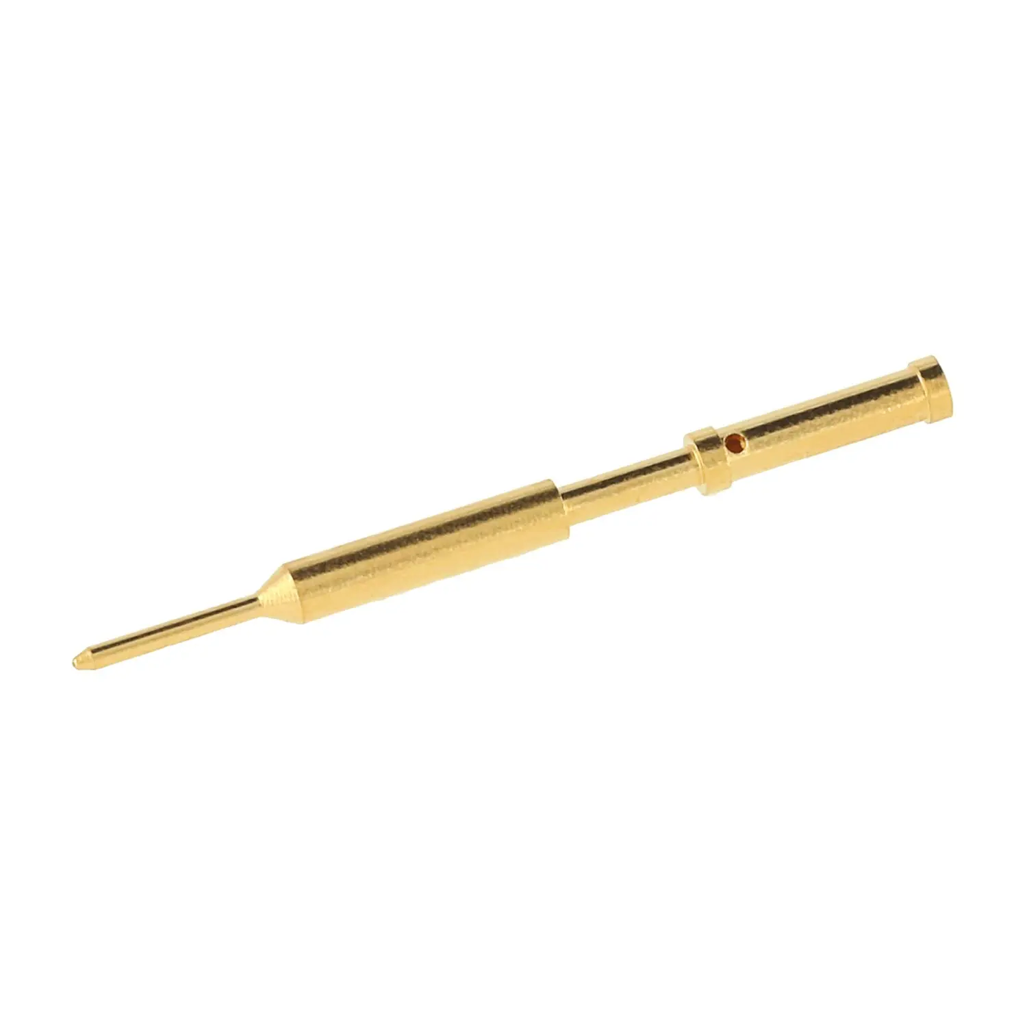 Produktfoto 1 von 1607578 Phoenix Contact M17-Crimpkontakt Kontaktstift (M) 0,14mm² - 0,34mm² AWG26 - AWG22 gold Werkstoff Messing (CuZn)