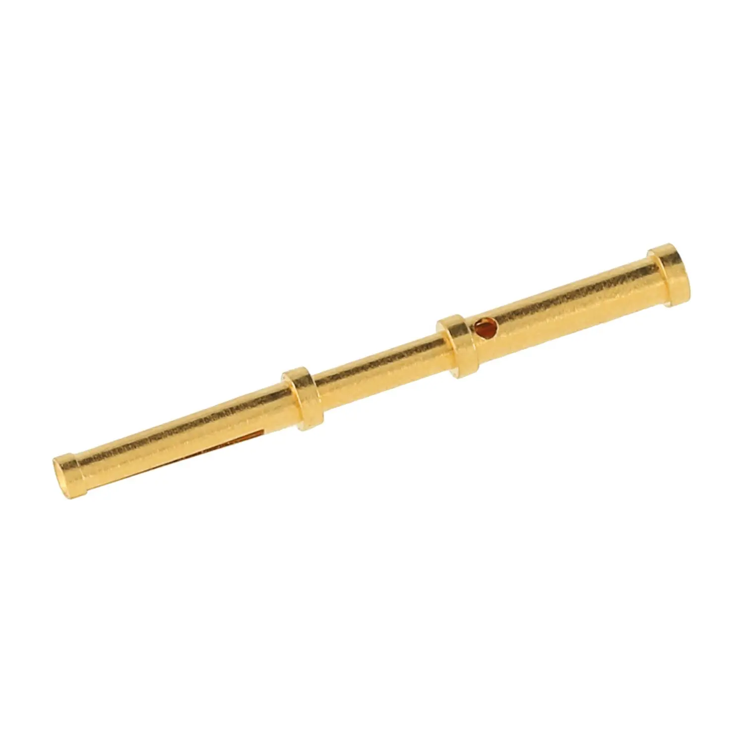 Produktfoto 1 von 1607580 Phoenix Contact M17-Crimpkontakt Kontaktbuchse (F) 0,08mm² - 0,25mm² AWG28 - AWG24 gold Werkstoff Messing (CuZn)
