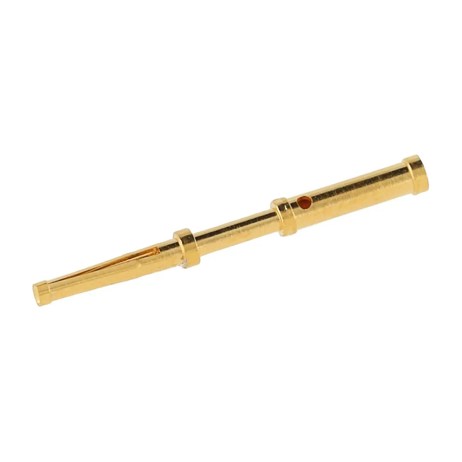 Produktfoto 1 von 1607581 Phoenix Contact M17-Crimpkontakt Kontaktbuchse (F) 0,14mm² - 0,34mm² AWG26 - AWG22 gold Werkstoff Messing (CuZn)