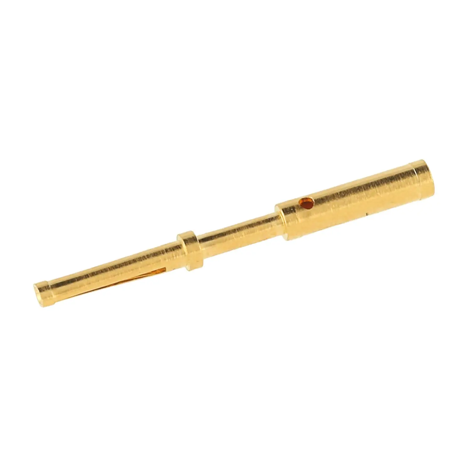 Produktfoto 1 von 1607582 Phoenix Contact M17-Crimpkontakt Kontaktbuchse (F) 0,34mm² - 0,5mm² AWG22 - AWG20 gold Werkstoff Messing (CuZn)