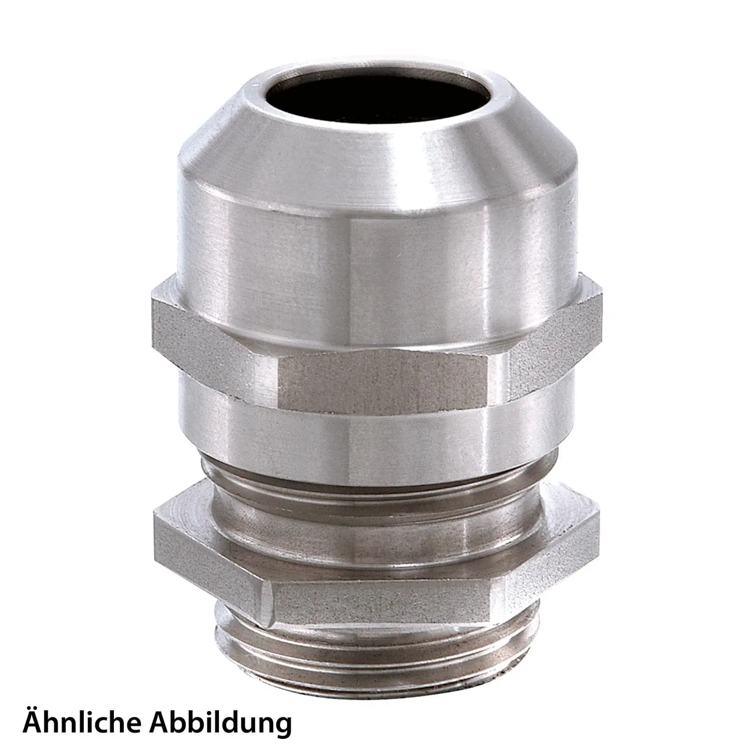10069007 WISKA Edelstahlverschraubung M63x1,5 SVA-M63 inkl. O-Ring Edelstahl (1.4305) Gewindelänge 10,0mm