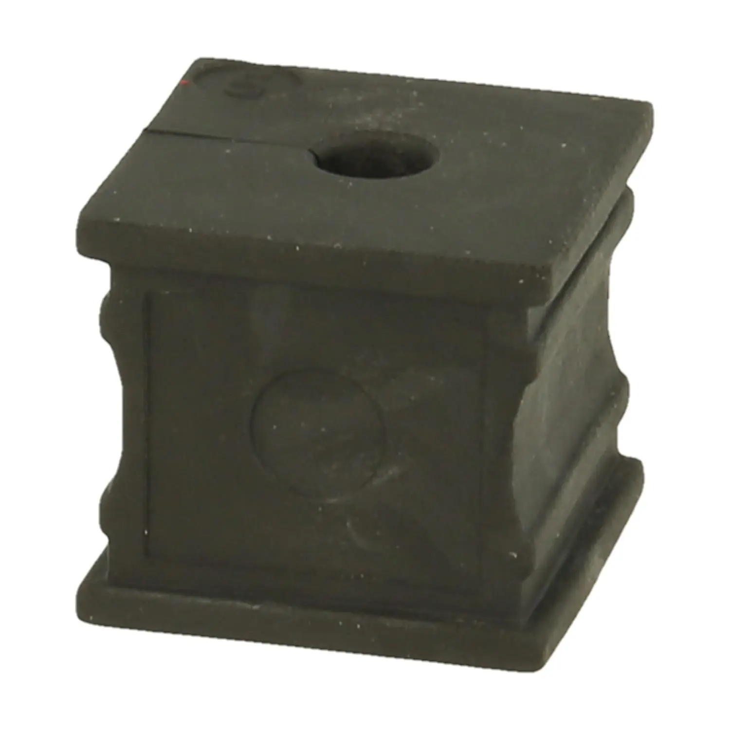 Produktfoto 1 von 41305 icotek Kabeltülle klein, Klemmbereich 1 x 5-6mm, Abmessung 21mm x 21mm schwarz