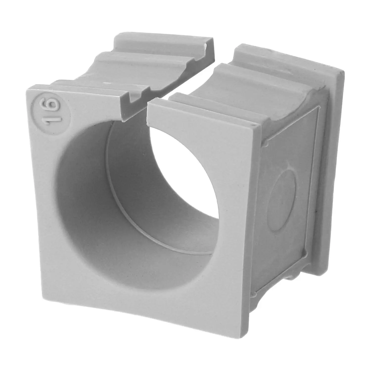 Produktfoto 1 von 39901 icotek  Kabeltülle klein Klemmbereich 16,0mm Temperaturbereich -40°C bis 90°C Farbe grau