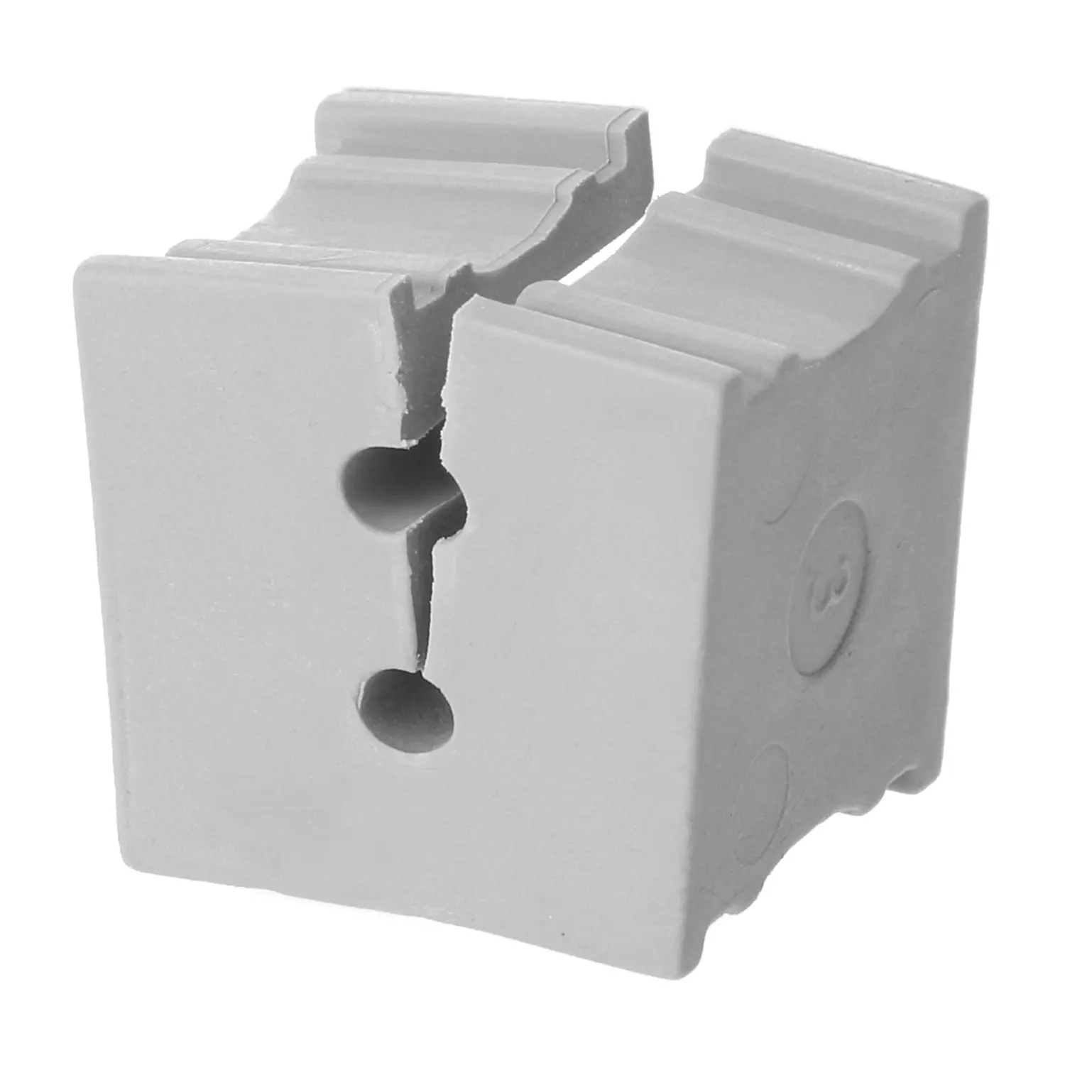 Produktfoto 1 von 39939 icotek  Kabeltülle klein Klemmbereich 3,0mm Mehrfachdichtung 2x3,0mm Temperaturbereich -40°C bis 90°C