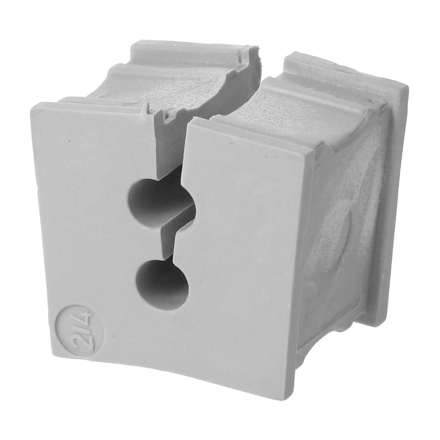 Produktfoto 1 von 39906 icotek  Kabeltülle klein Klemmbereich 4,0mm Mehrfachdichtung 2x4,0mm Temperaturbereich -40°C bis 90°C